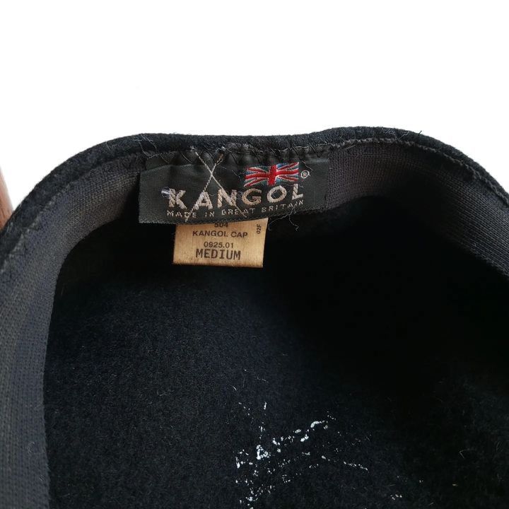 Kangol × Vintage Vintage Kangol Wool Flatcap newsboy cap Black england made Size 40 - 3 Thumbnail