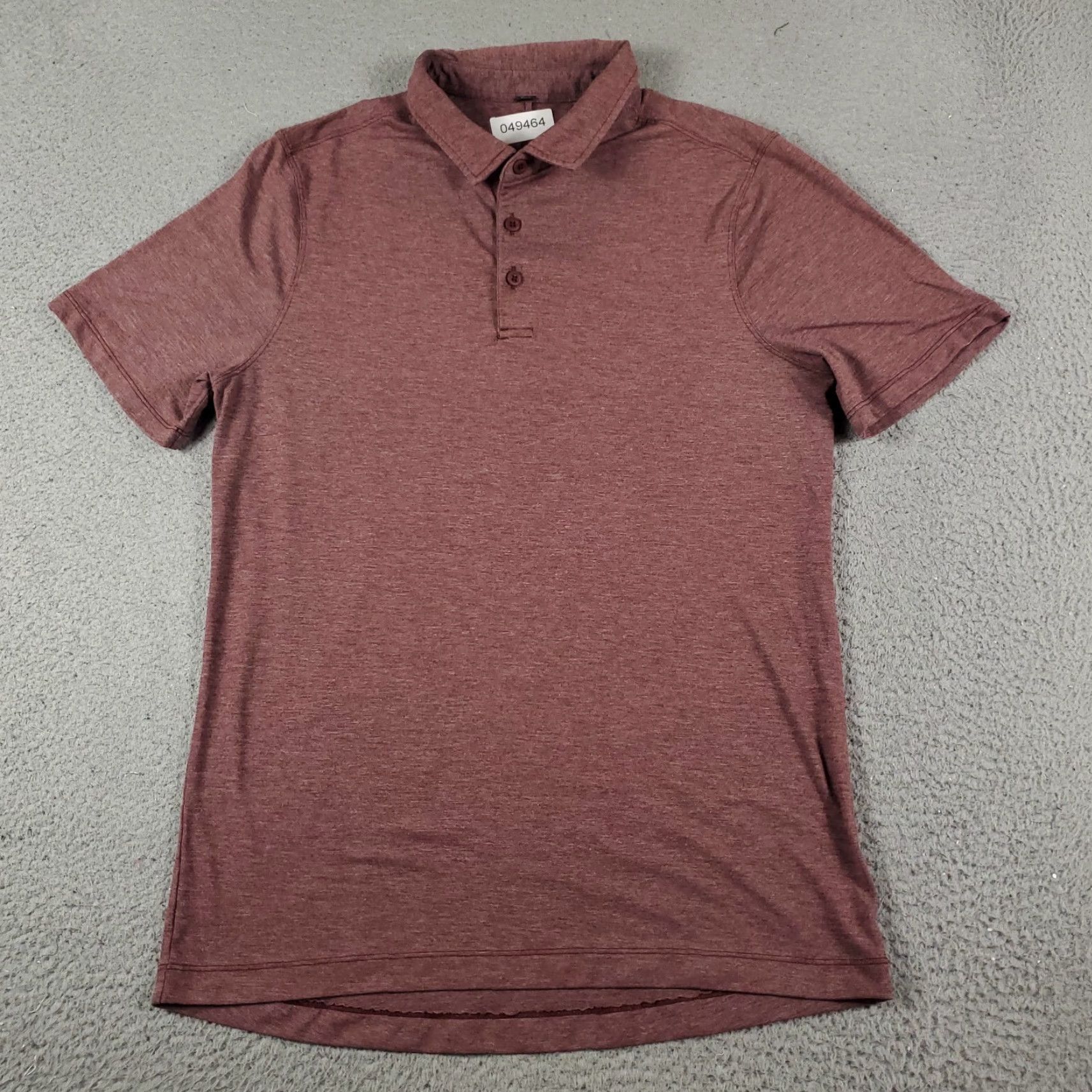 Lululemon Lululemon Polo Shirt Mens Small Red Tech Casual Short Sleeve Adult Size US S / EU 44-46 / 1 - 2 Thumbnail