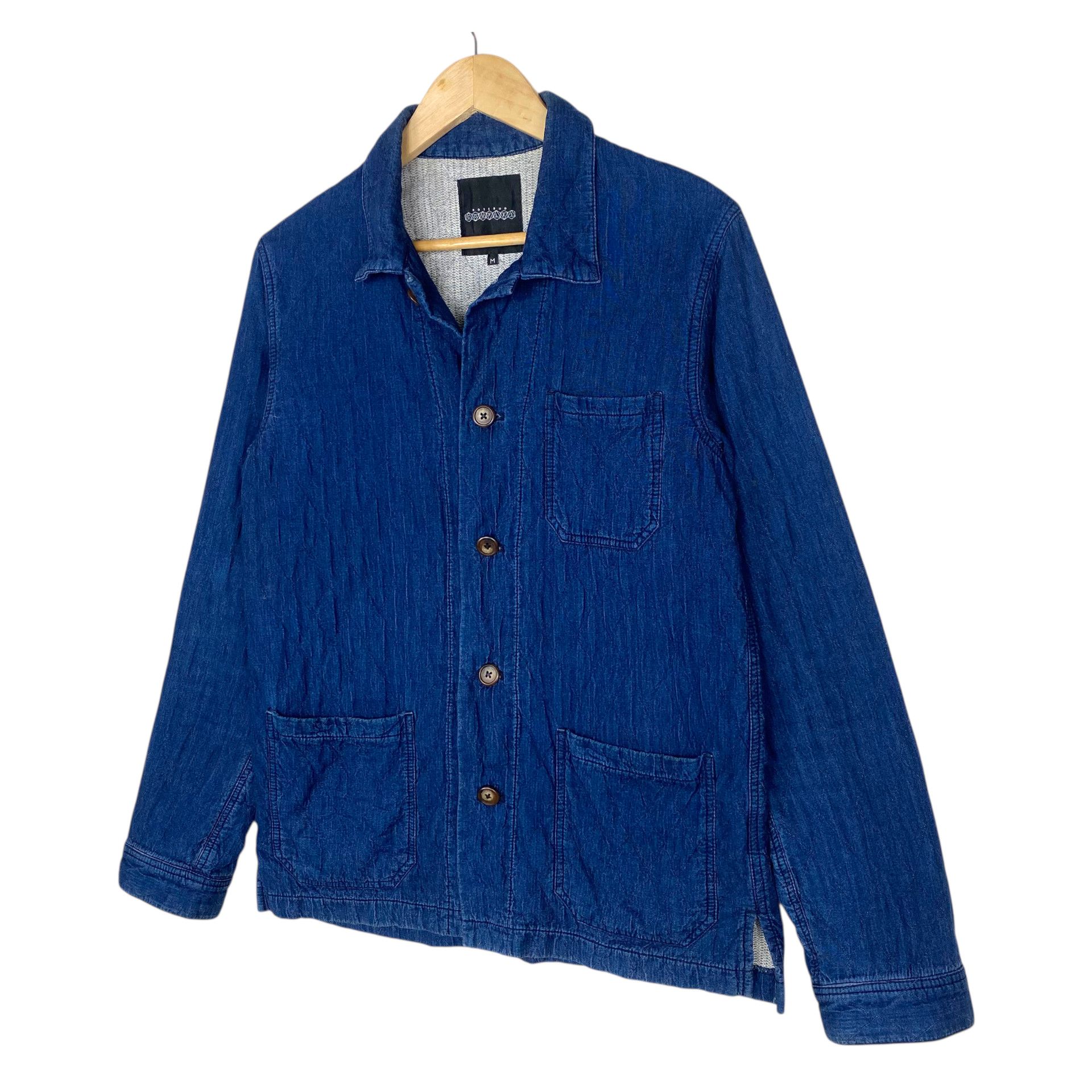 Indigo 💥ROSE BUD INDIGO FRENCH CHORE LIGHT JACKET Size US M / EU 48-50 / 2 - 3 Thumbnail