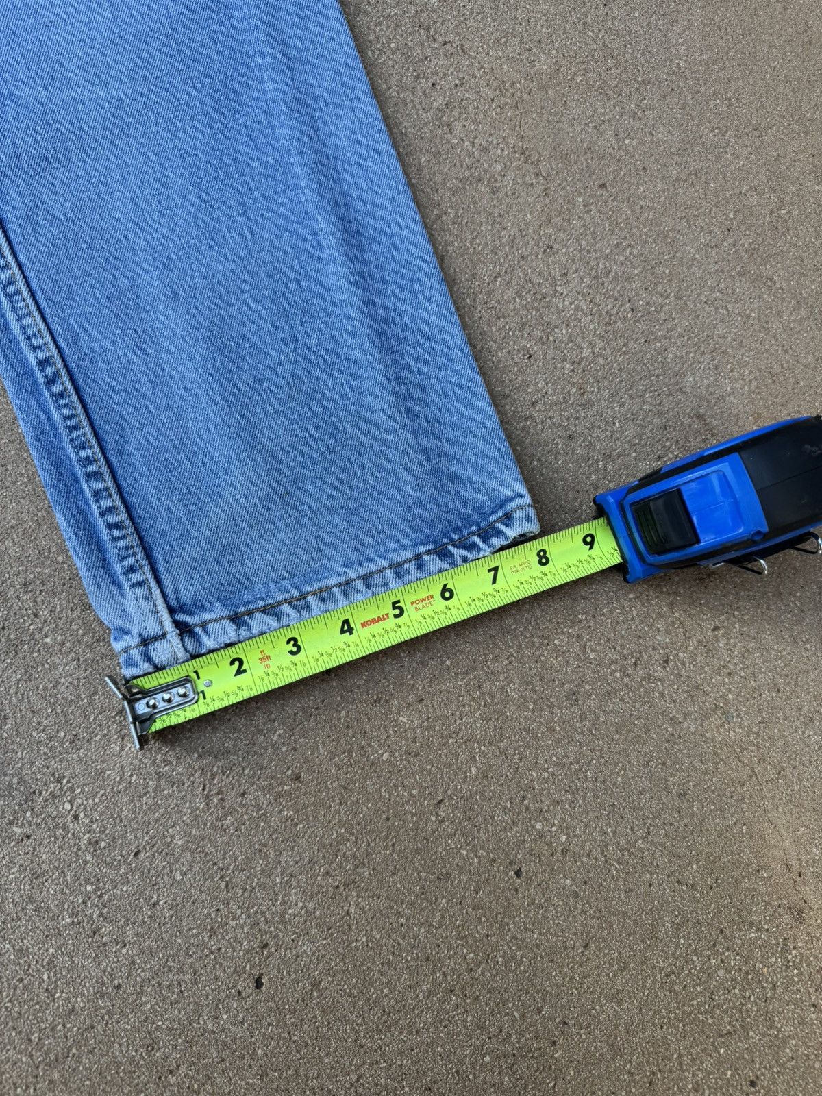 Levi's Vintage 90s Levis 501xx Buttonfly Straight Denim Jeans 32x30 Size US 32 / EU 48 - 11 Thumbnail