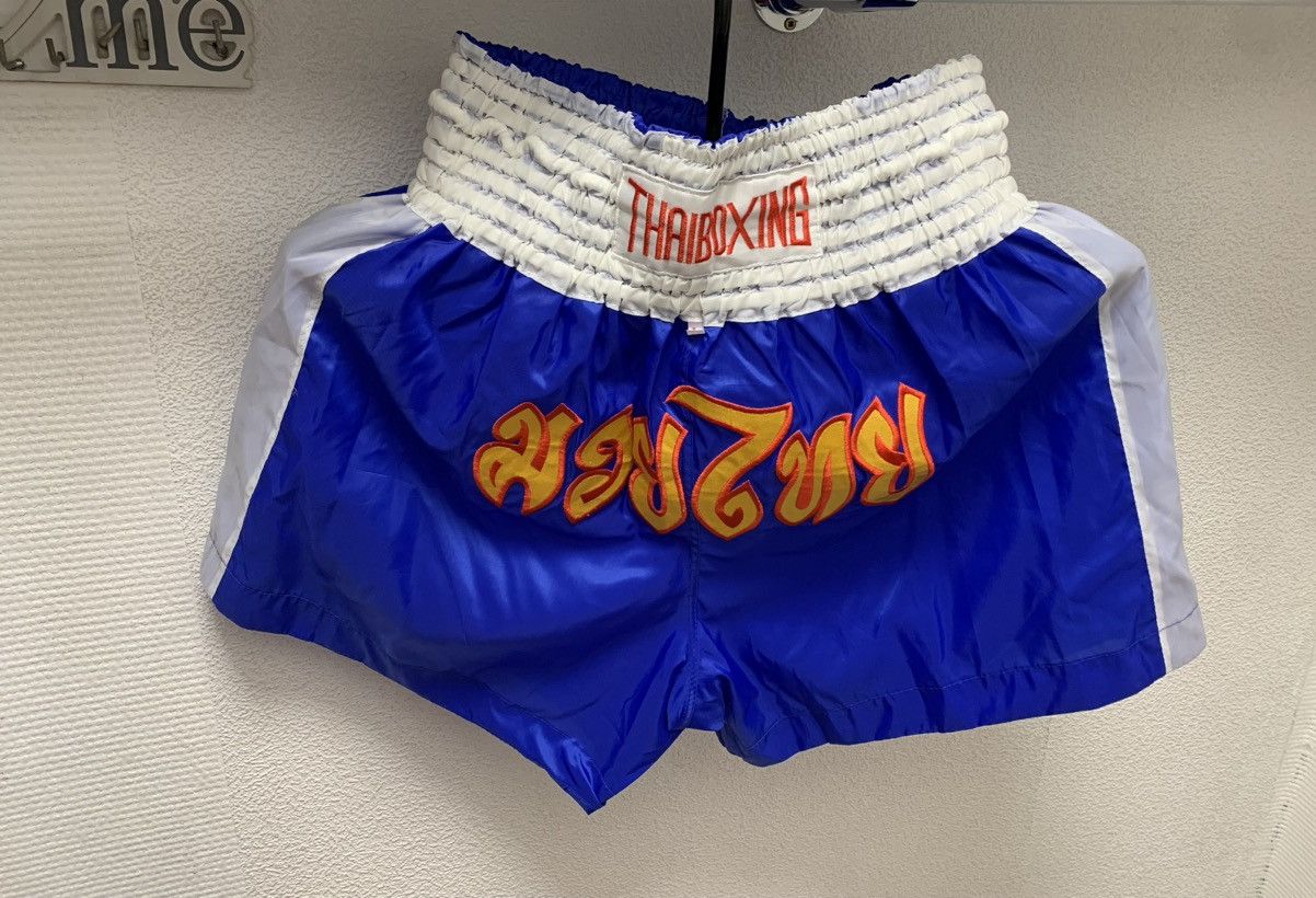 Other THAIBOXING Thai Boxing vintage shorts 34 L sz muay-Thai Size US 34 / EU 50 - 3 Thumbnail