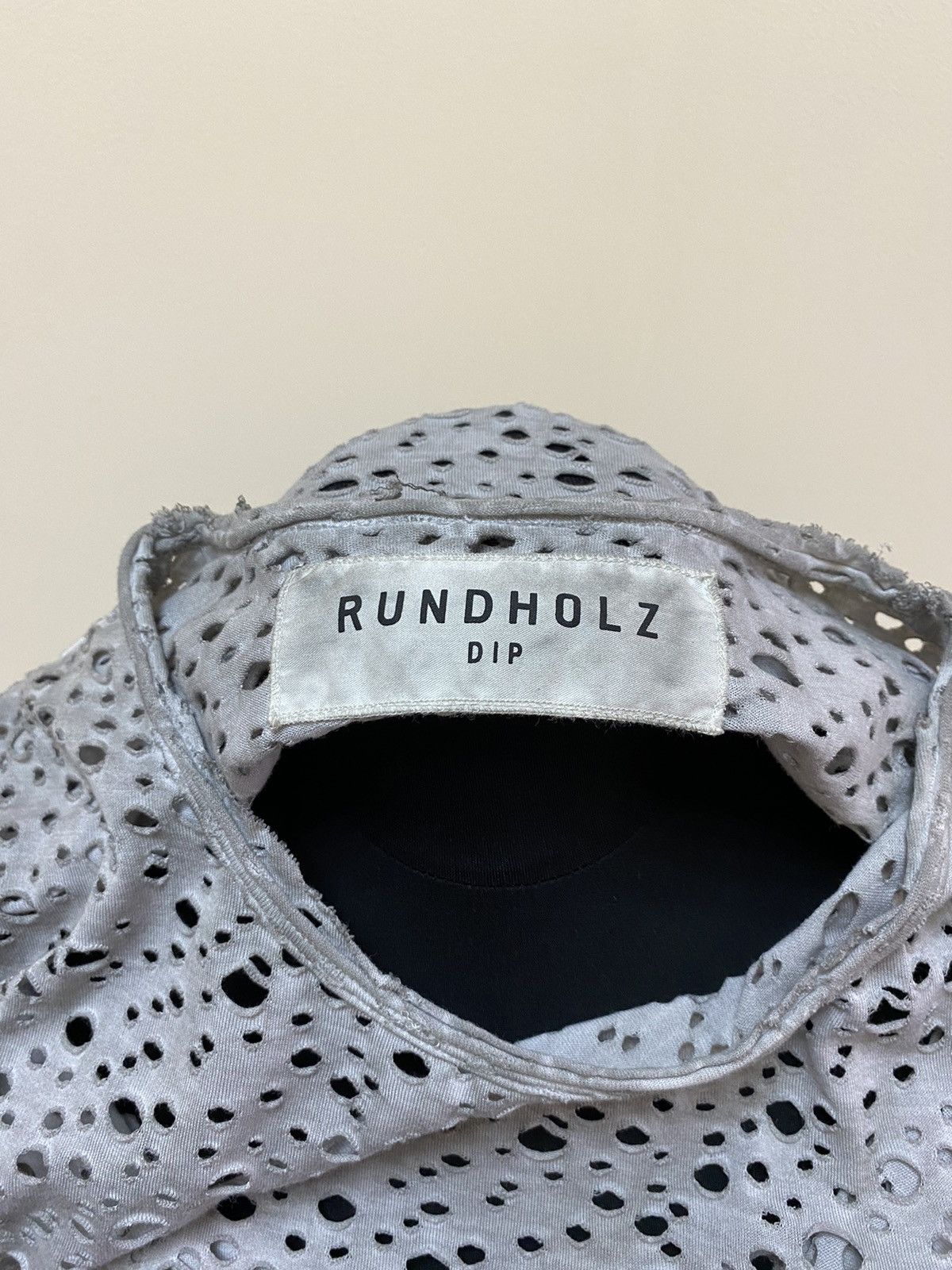 Rundholz Rundholz Dip Women’s Distressed Long Sleeve Top Size M-L Size M / US 6-8 / IT 42-44 - 13 Thumbnail