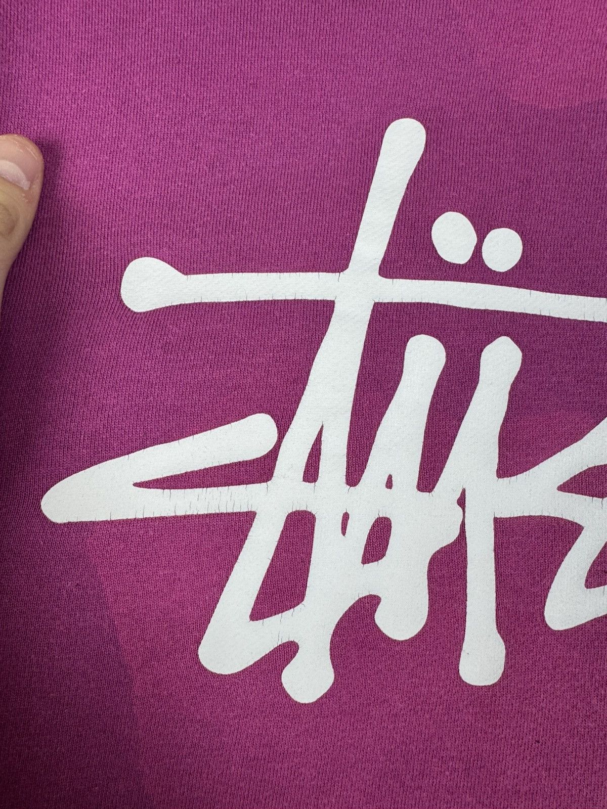 Stussy Stussy Basic Logo Crewneck Sweatshirt Graphic Pullover Size US S / EU 44-46 / 1 - 7 Thumbnail
