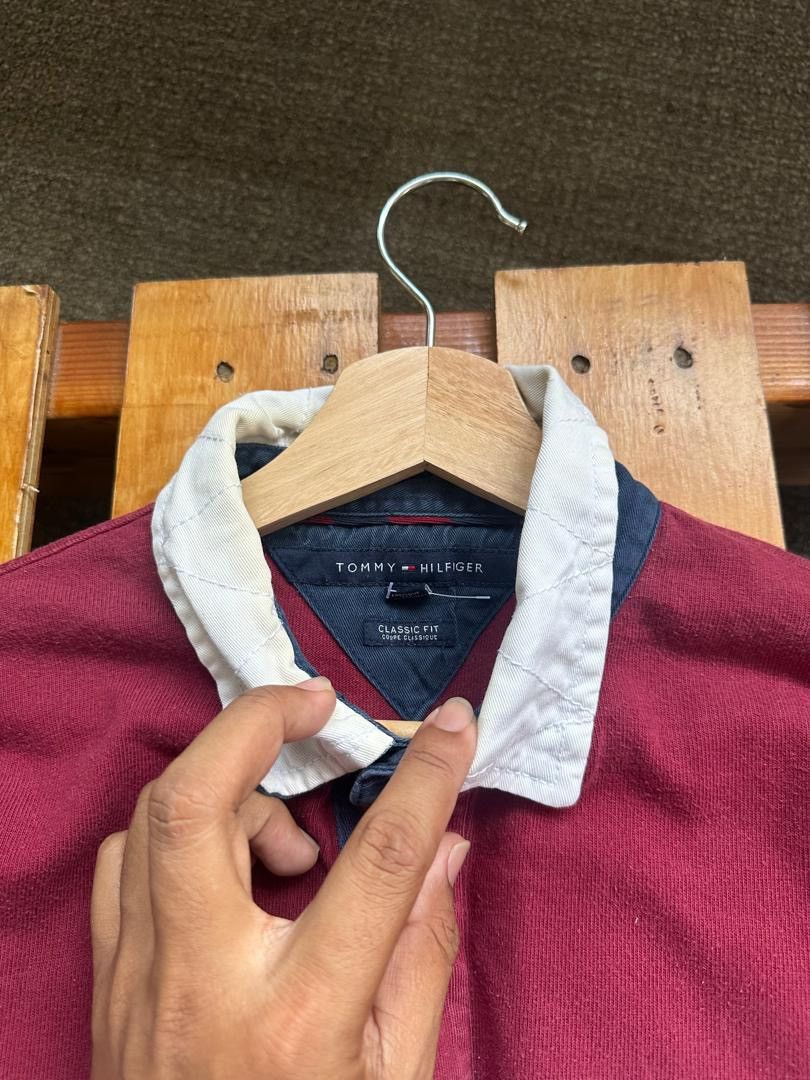 Designer × Other × Tommy Hilfiger TOMMY HILFIGER RUGBY SHIRT Size US L / EU 52-54 / 3 - 5 Thumbnail