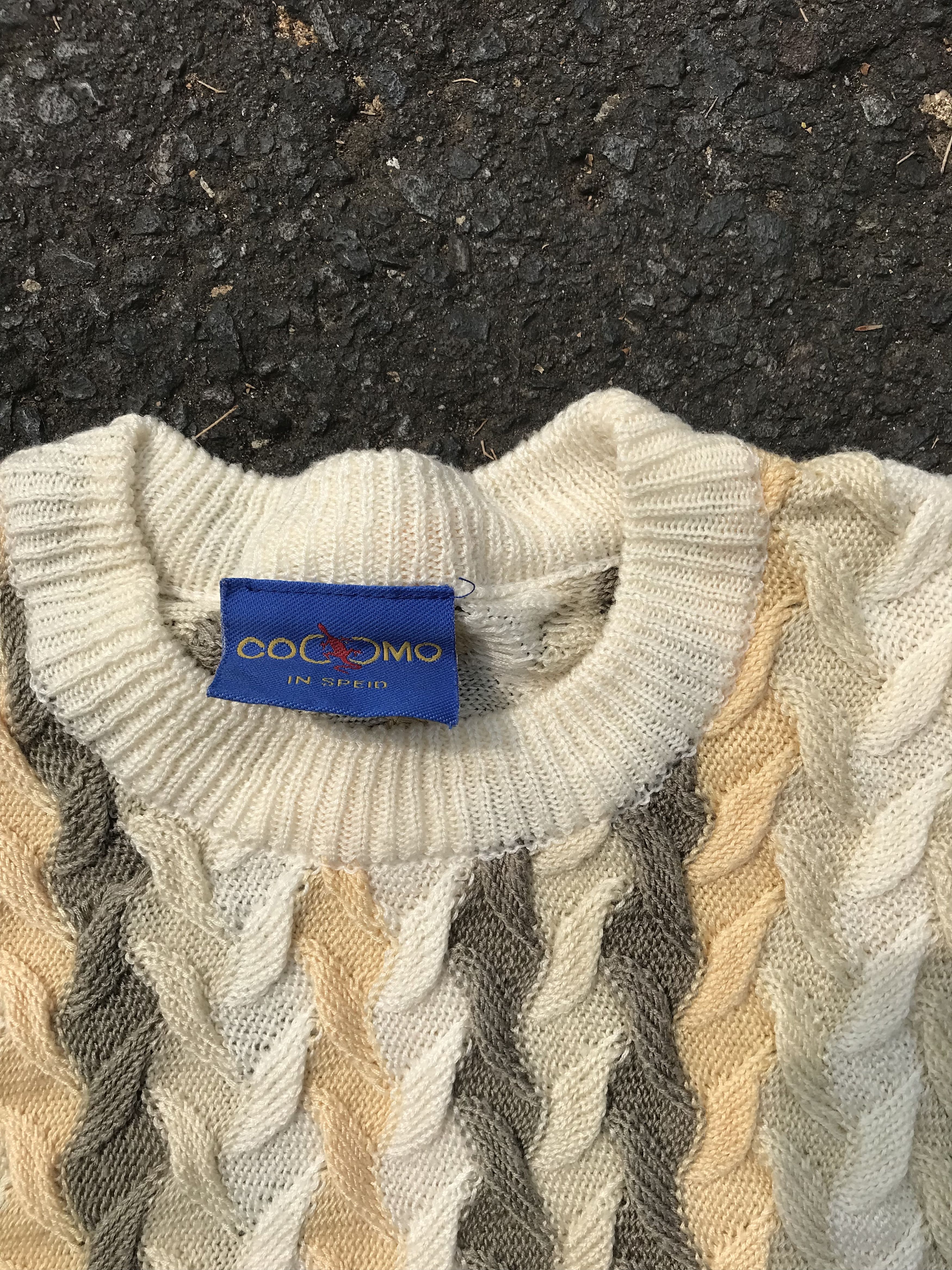 Coogi × Japanese Brand × Le Grande Bleu (L.G.B.) Vintage 90’s cocomo coogi pattern knitwear Size US M / EU 48-50 / 2 - 3 Thumbnail