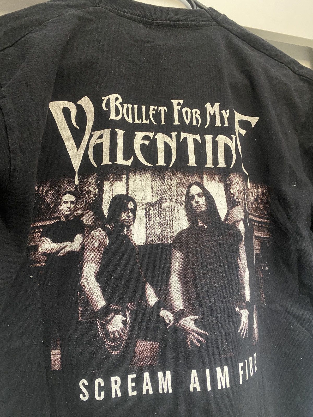 Vintage Vintage aop bullet for my valentine scream aim fire y2k tee Size US M / EU 48-50 / 2 - 6 Thumbnail