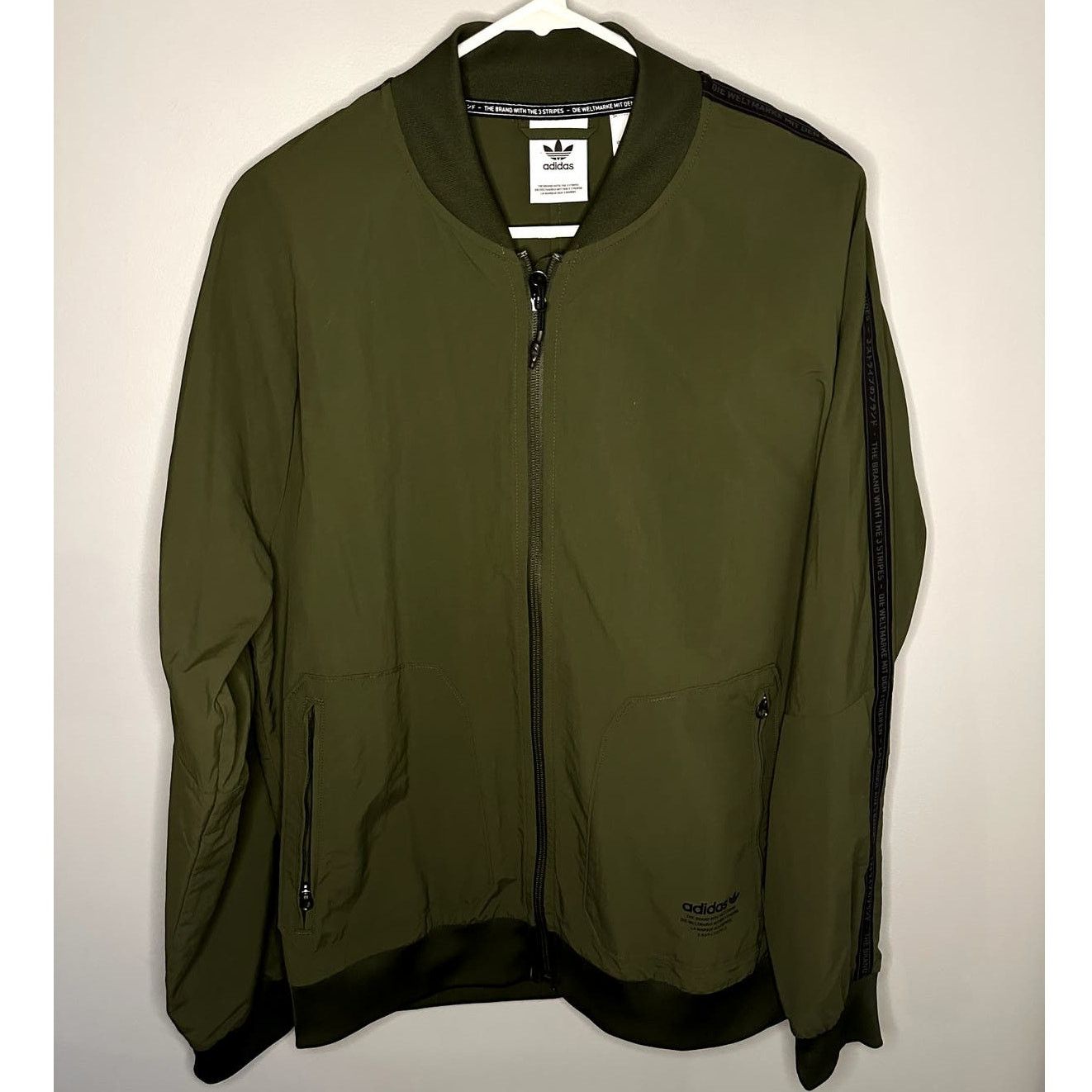 Adidas *RARE* Adidas Originals Glanz Bomber Jacket Army Green M Size US M / EU 48-50 / 2 - 3 Thumbnail