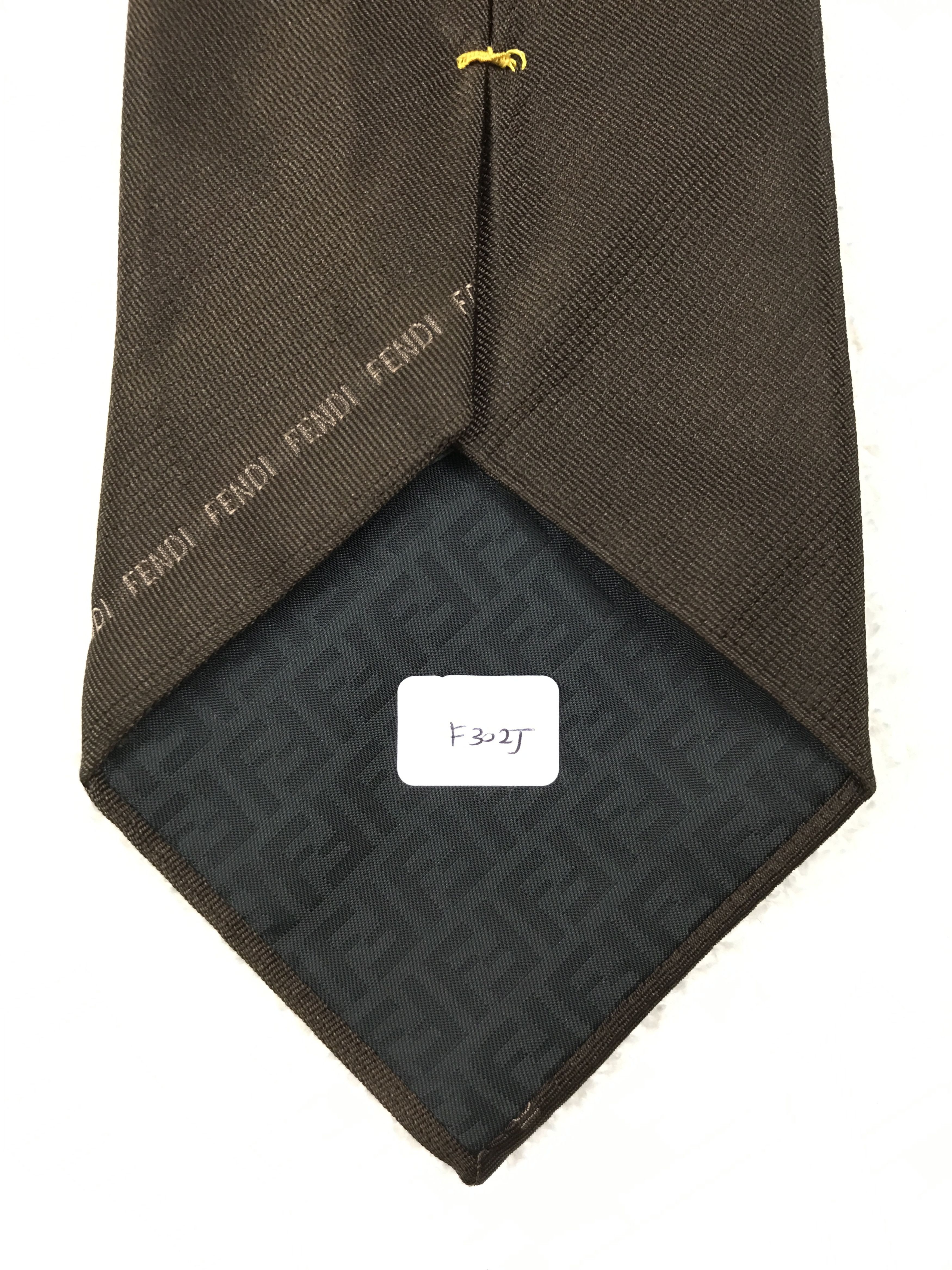 Fendi Vintage Fendi Silk Necktie Size ONE SIZE - 11 Thumbnail