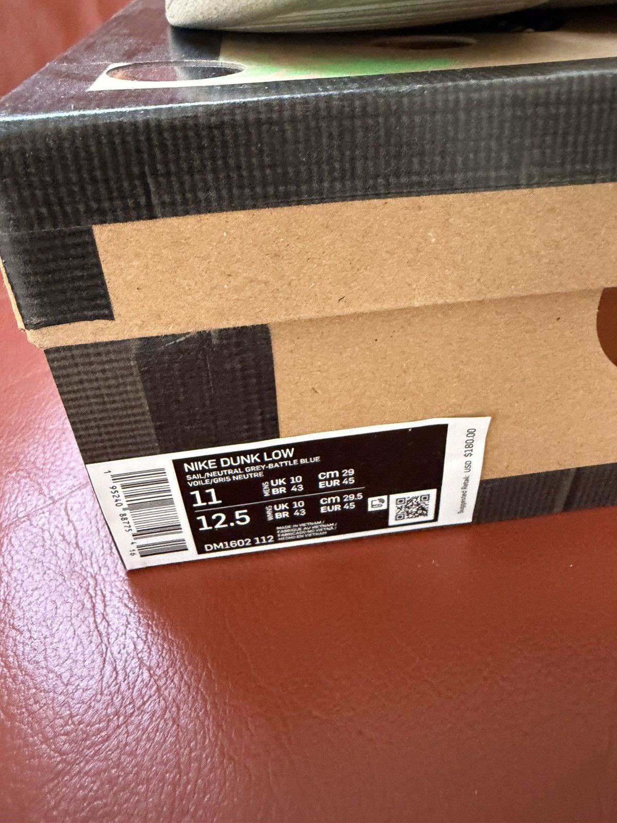Nike × Off-White Off white Nike Dunk Low Lot 10 Size US 11 / EU 44 - 8 Thumbnail