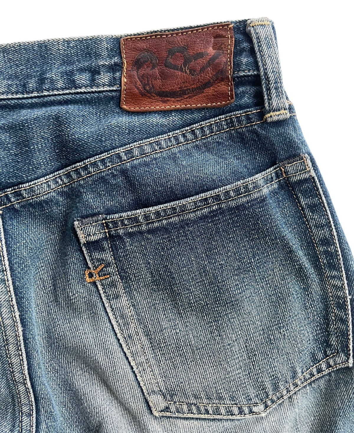 45rpm 45rpm Rusty Blue Distressed jeans Size US 28 / EU 44 - 5 Thumbnail
