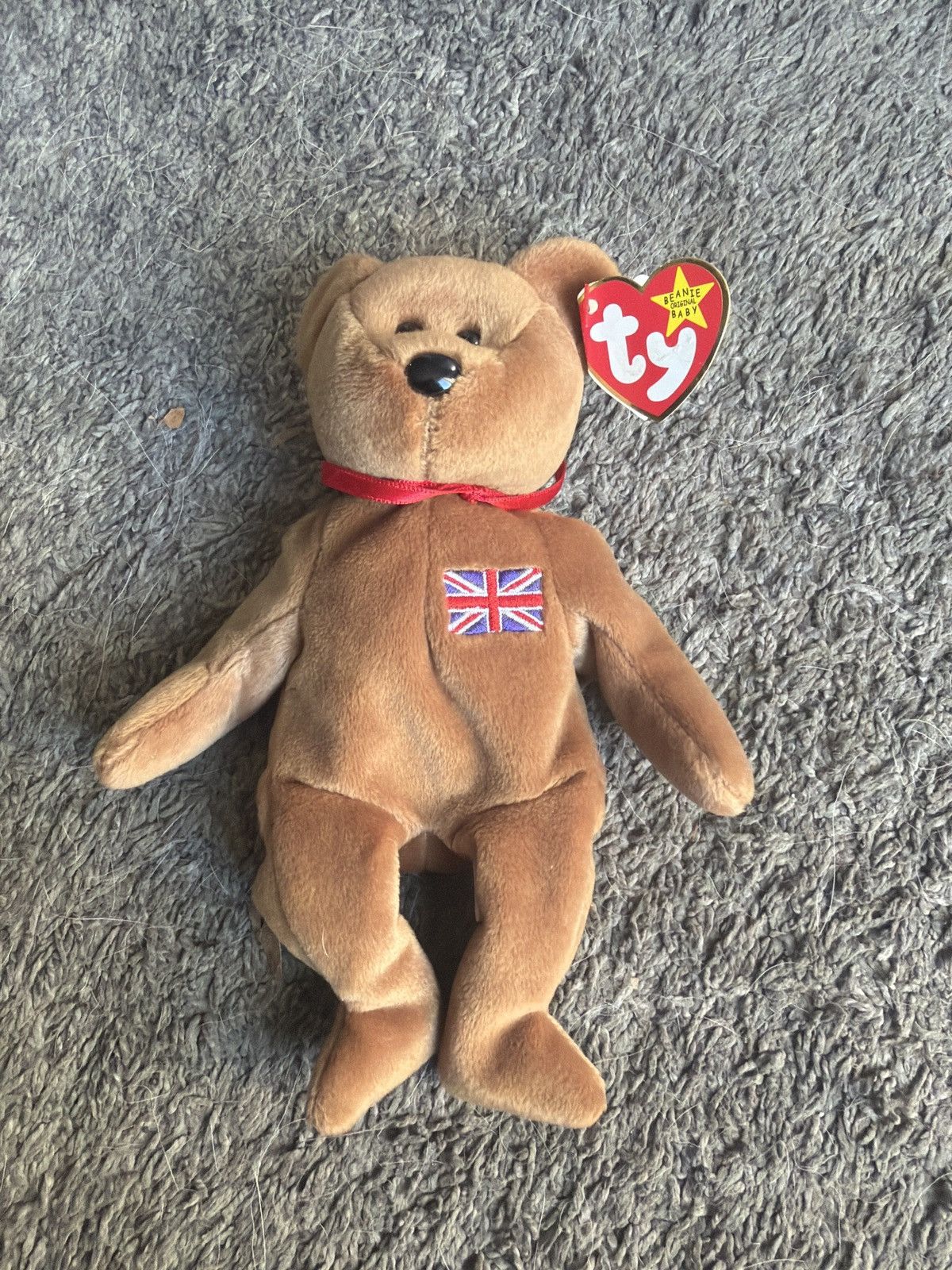 Vintage 1997 Ty Britannia Beanie Baby Size ONE SIZE - 1 Thumbnail