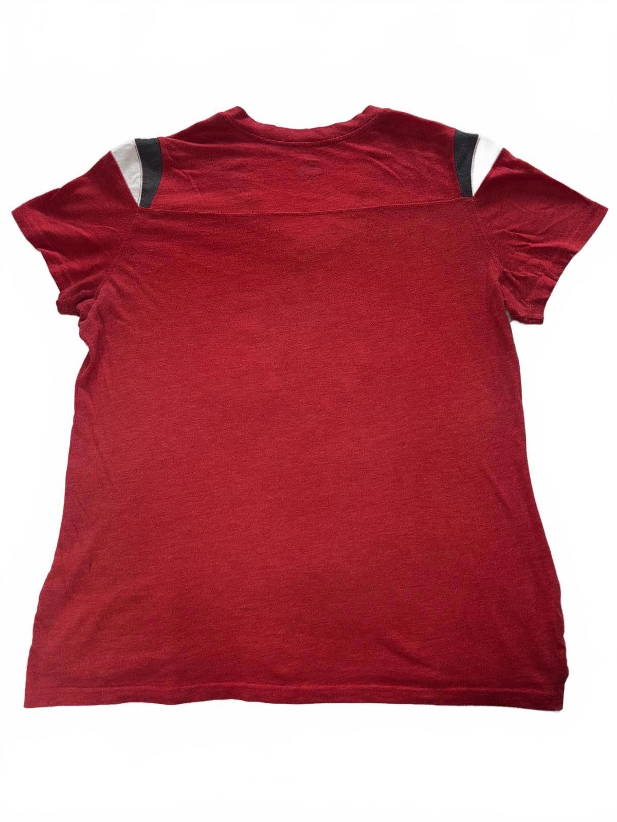 Nike Nike Lobos Red V-Neck T-Shirt - XL Size XL / US 12-14 / IT 48-50 - 2 Thumbnail