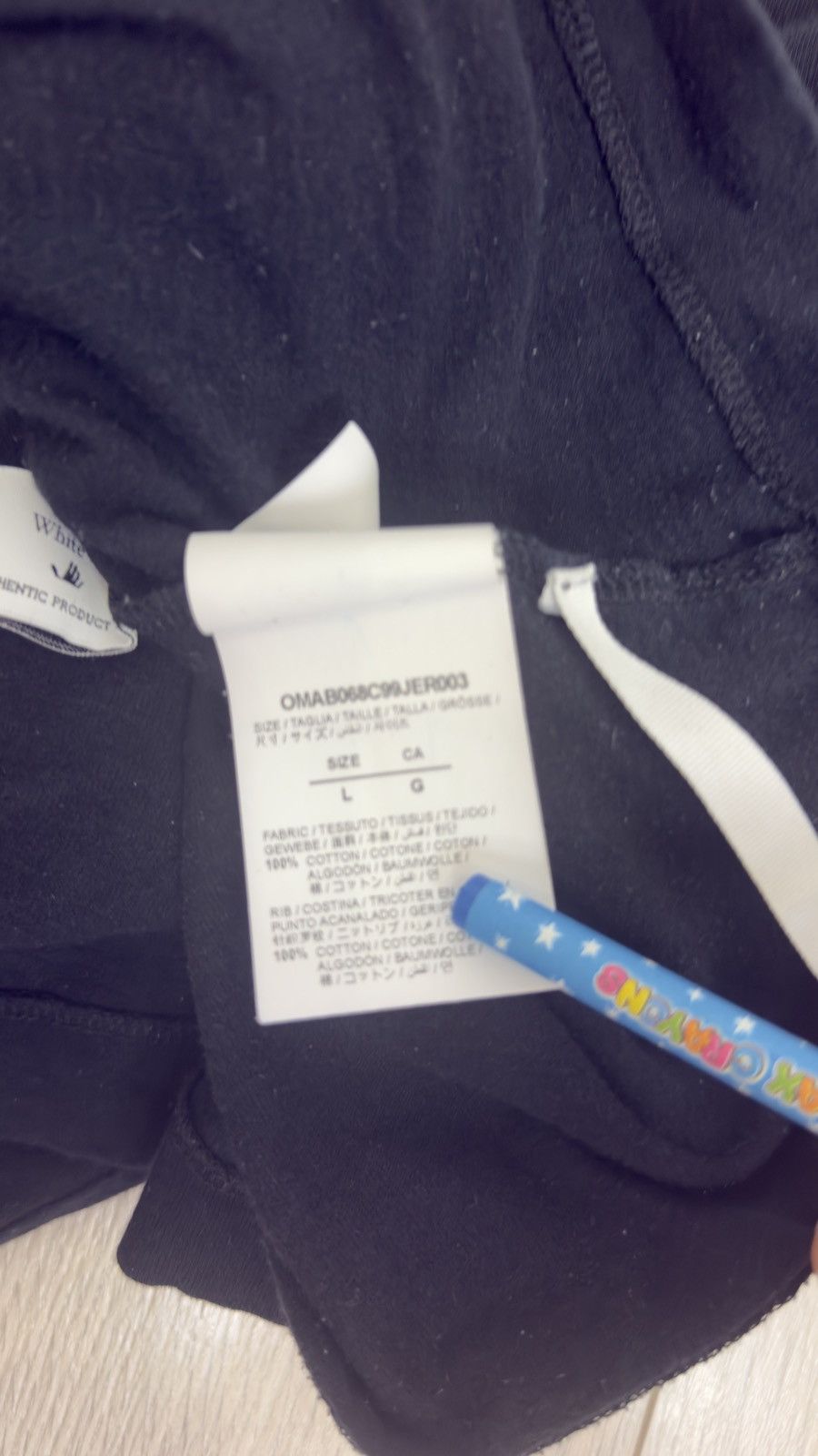 Off-White Off White Virgil Abloh Caravaggio Arrows Sweatshirt Size US L / EU 52-54 / 3 - 10 Thumbnail