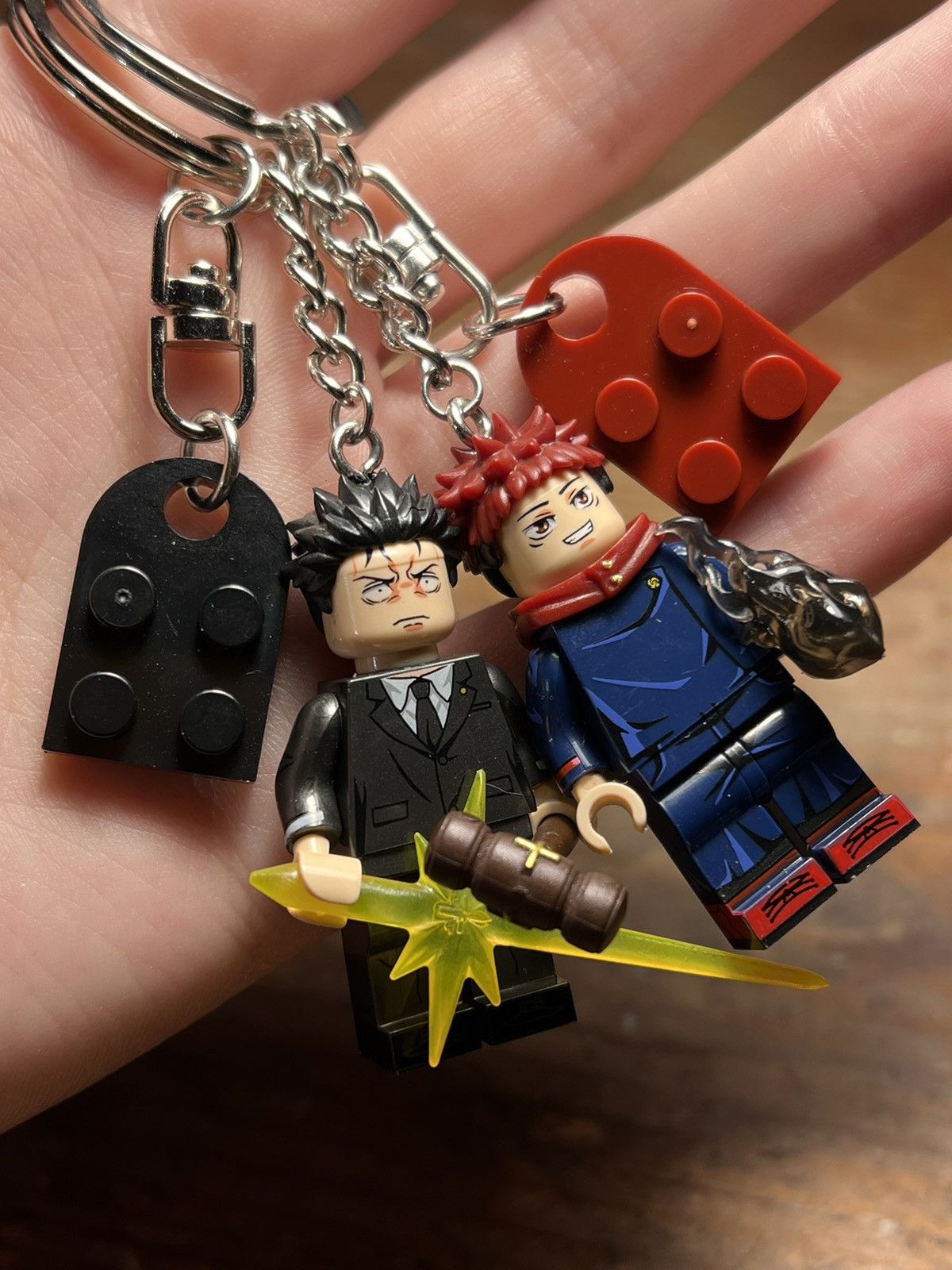 Anime Yuhu Hirono Jujutsu Kaisen anime minifigure keychain keyring Size ONE SIZE - 1 Thumbnail
