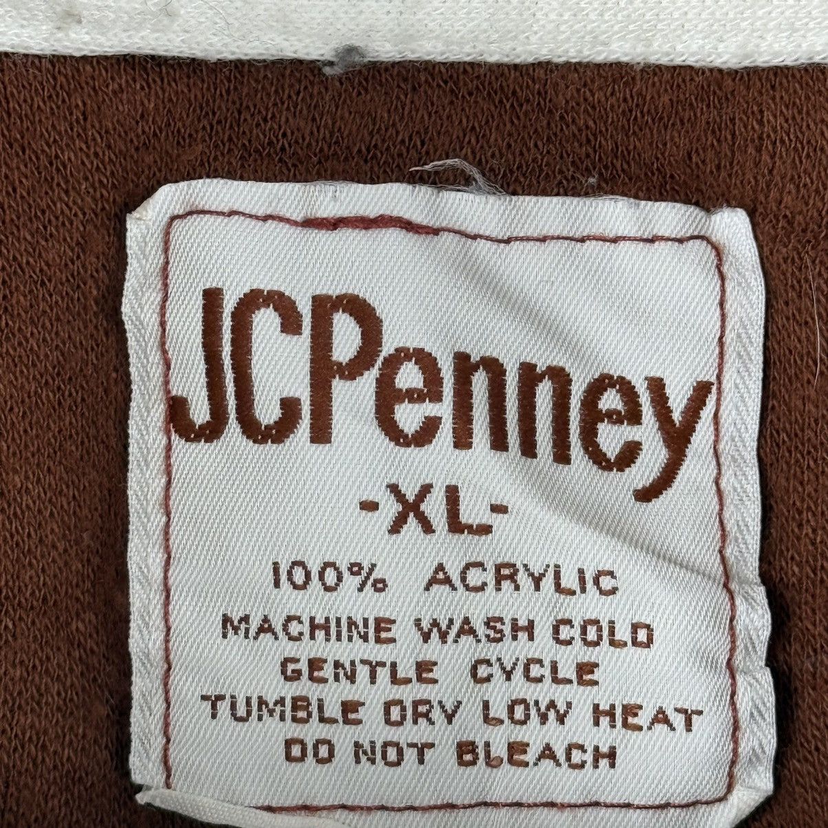 JCPenney Vintage 70s JC Penney Track Jacket Size US XL / EU 56 / 4 - 4 Thumbnail