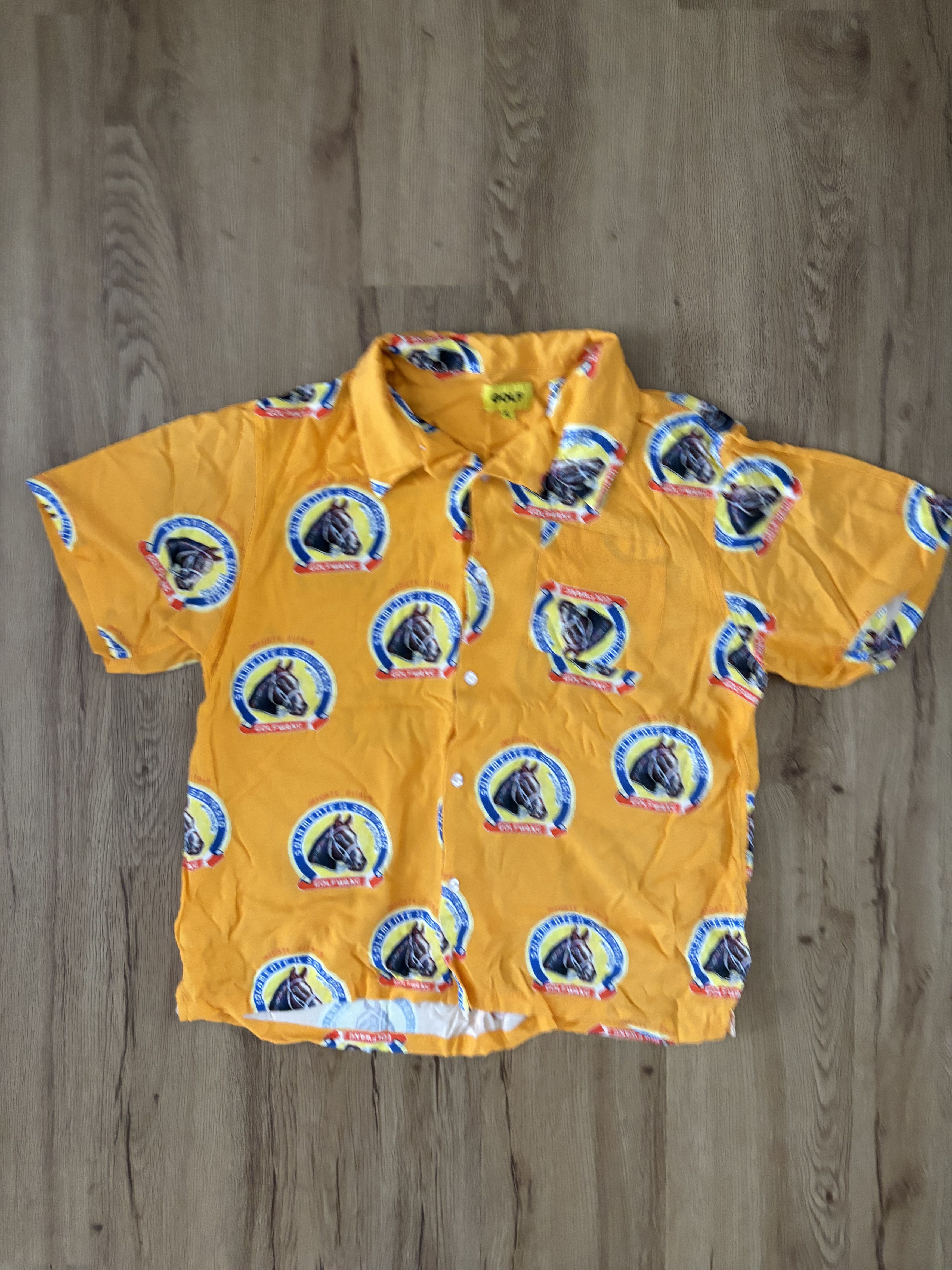 Golf Wang × Golf le Fleur × Tyler The Creator Flame Button Up Flog