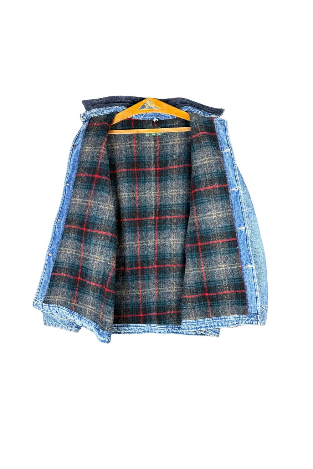 Polo Ralph Lauren AW92 Polo Country Ralph Lauren USA Wool-Lined Denim Field Size US XL / EU 56 / 4 - 5 Thumbnail