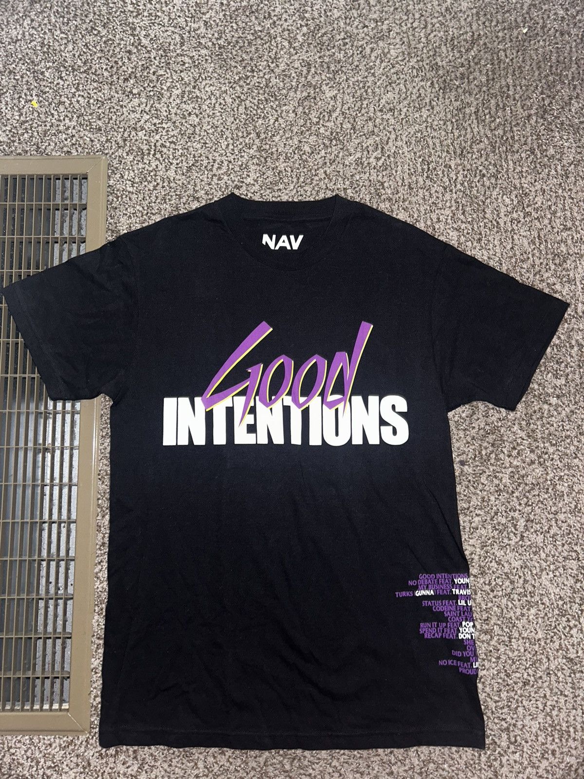 Vlone Good Intentions buy T Shirt Medium