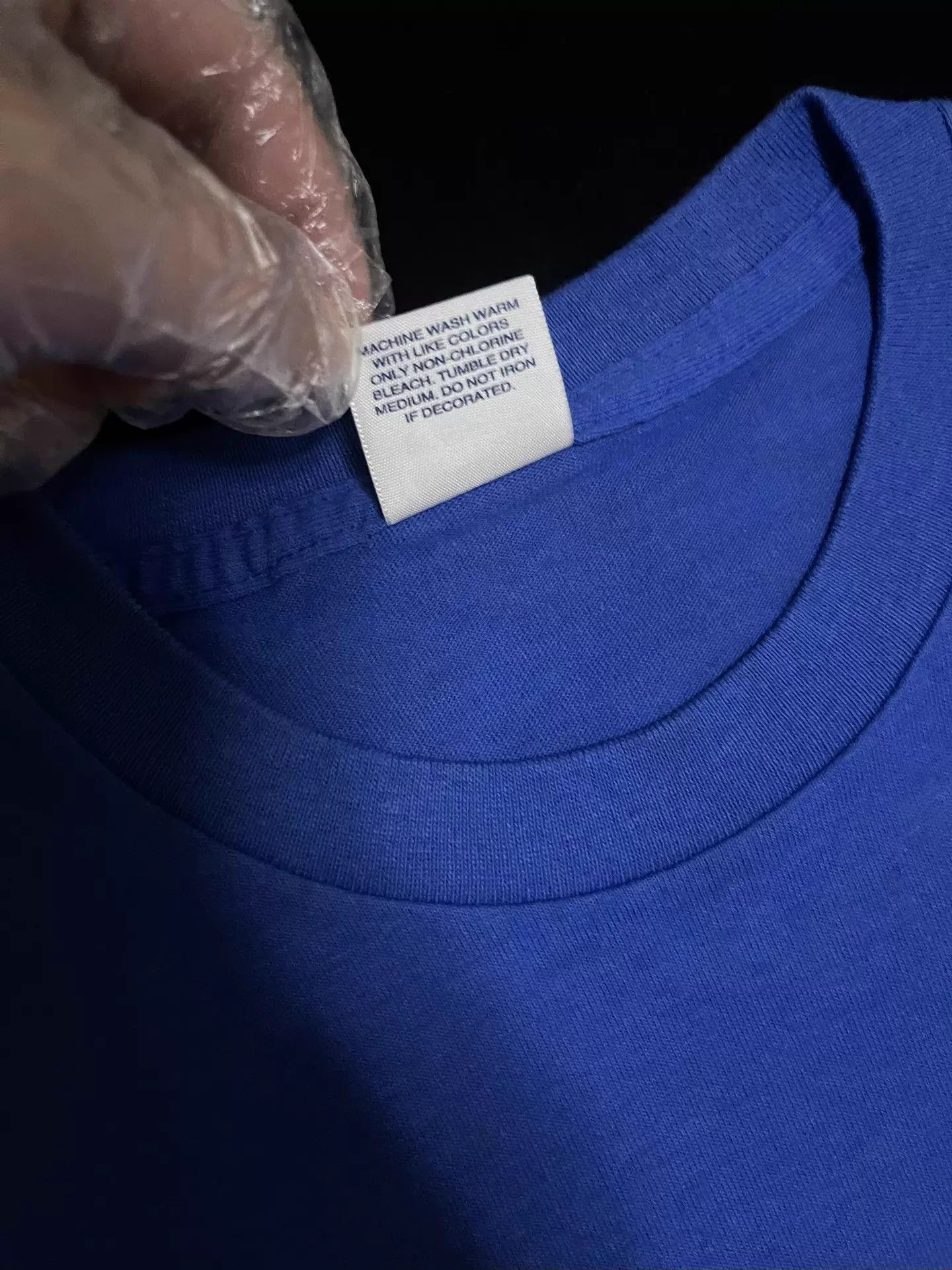 Supreme Supreme Broson Laser Eyes Box Logo Tee Blue M Size US M / EU 48-50 / 2 - 4 Thumbnail