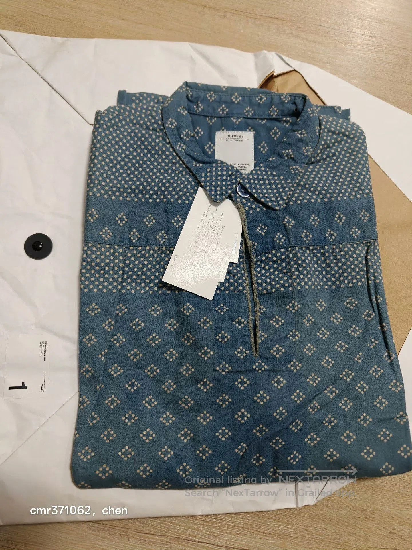 Visvim visvim 14ss Kerchief Dots Tunic Shirt. Size US S / EU 44-46 / 1 - 7 Thumbnail