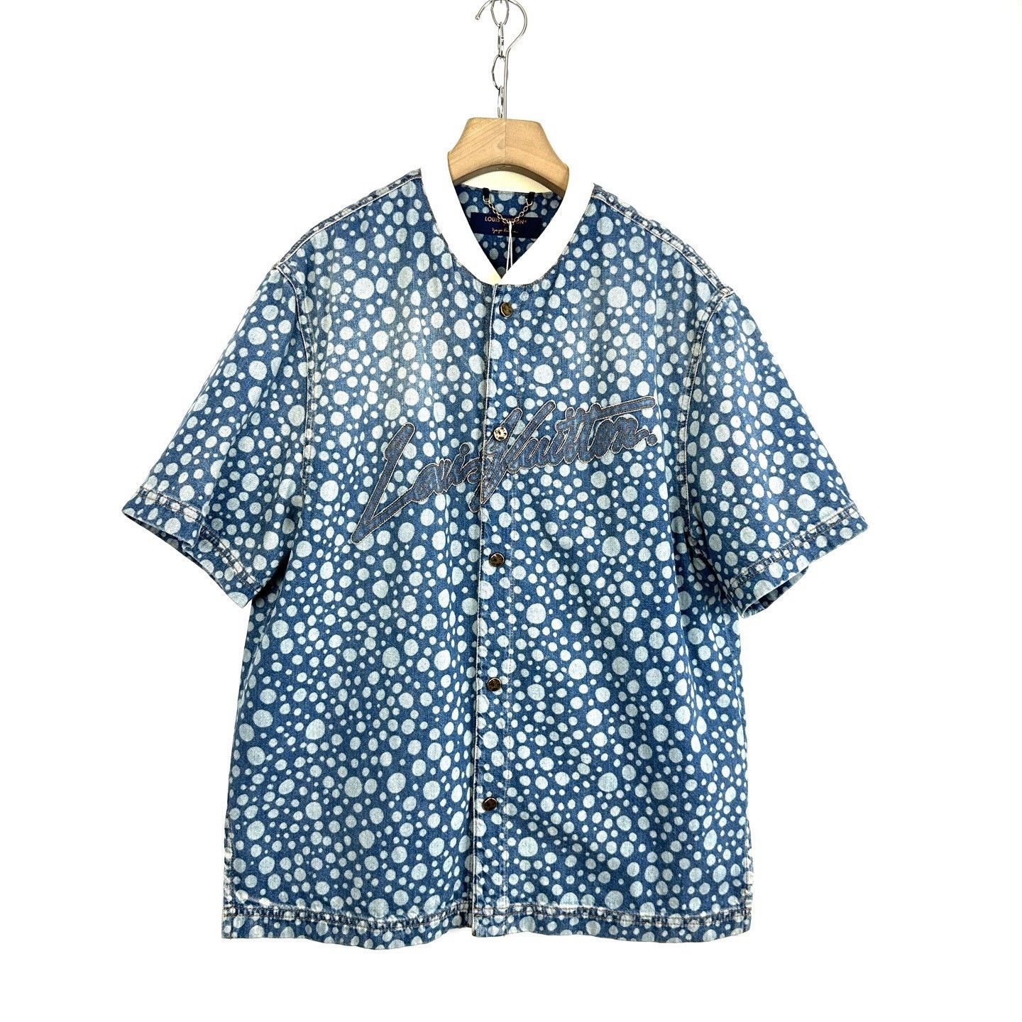 Louis Vuitton LV x Kusama Polka Dot Denim Jacket Size L / US 10 / IT 46 - 1 Thumbnail