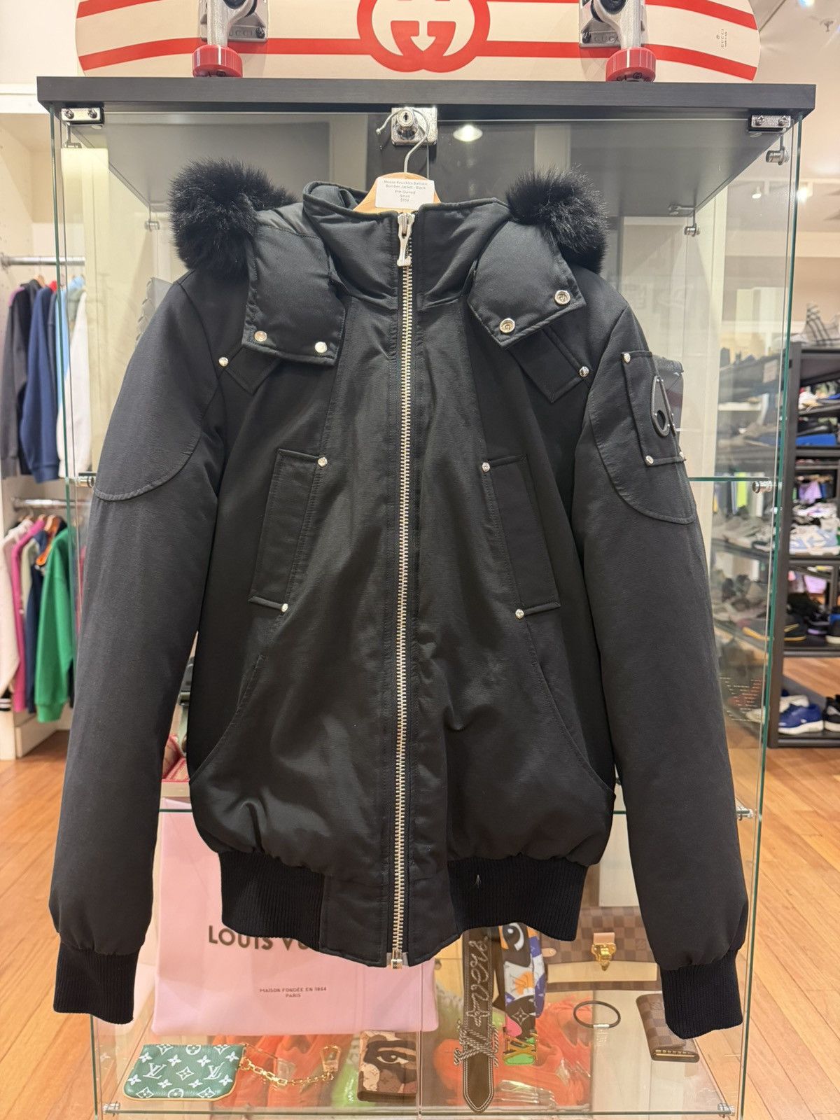Moose Knuckles Moose Knuckle Ballistic Bomber Jacket Size US S / EU 44-46 / 1 - 1 Thumbnail