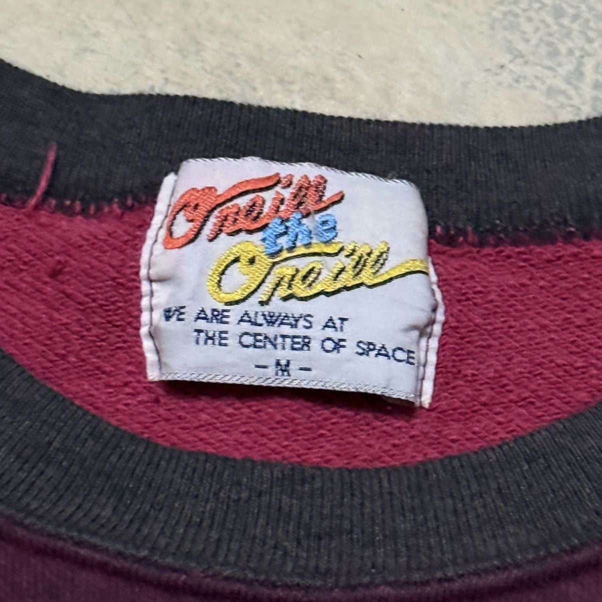 O'Neill Vintage Oneill Surfing Big Logo Sweatshirt Size US M / EU 48-50 / 2 - 5 Thumbnail