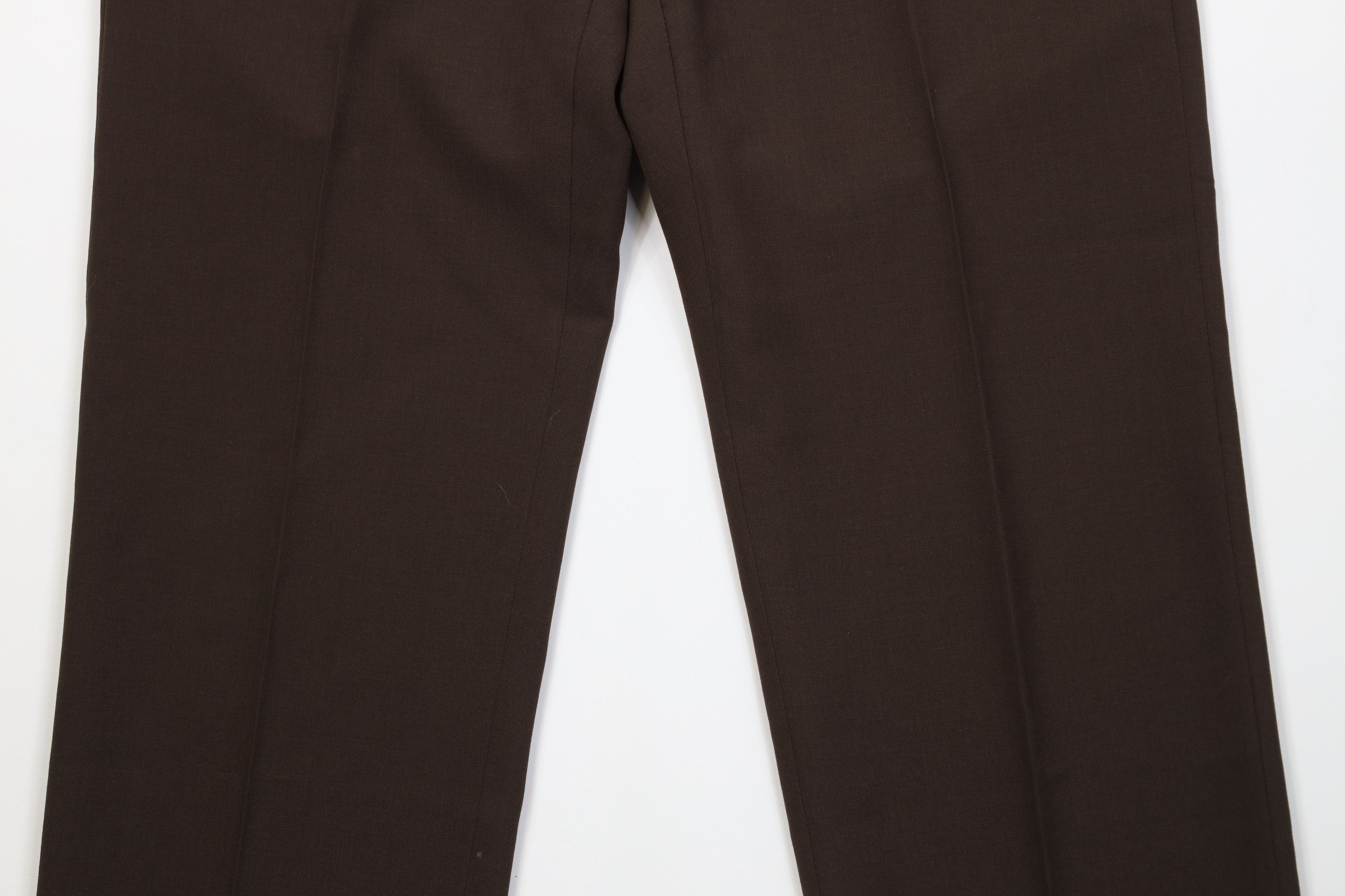 Vintage Vintage 70s Streetwear Wide Leg Chino Pants Brown USA Size US 36 / EU 52 - 3 Thumbnail