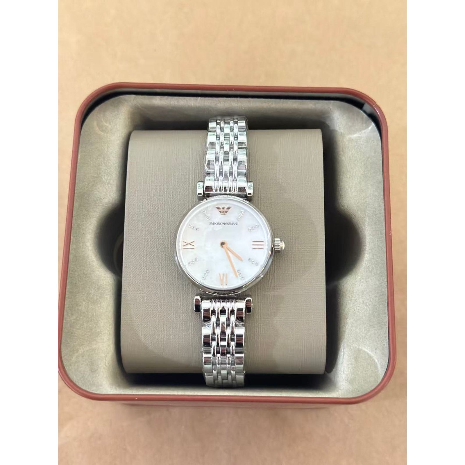 Emporio Armani Emporio Armani AR11204 Gianni Stainless Steel Quartz Watch Size ONE SIZE - 1 Thumbnail