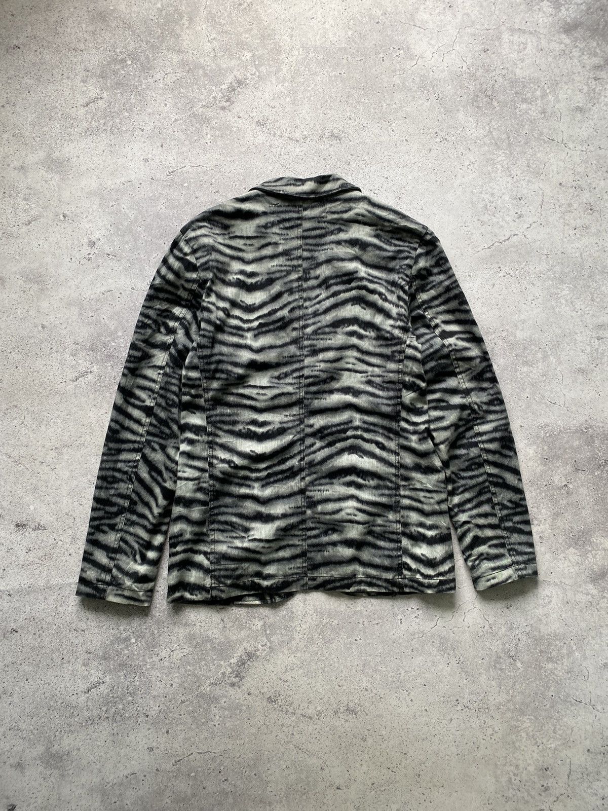 Japanese Brand × Tripp NYC Tripp Nyc Zebra Avant Garde Vintage Blazer Jacket Size US L / EU 52-54 / 3 - 13 Thumbnail