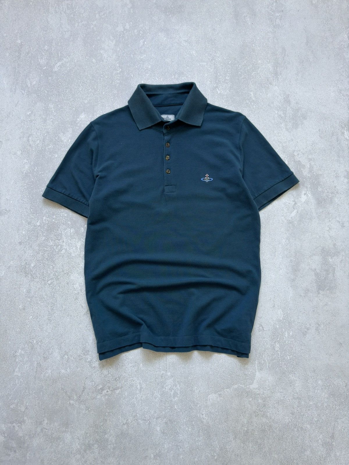 Vintage × Vivienne Westwood Vintage Vivienne Westwood Polos Orb Embroidered Logo Mens Size US L / EU 52-54 / 3 - 1 Thumbnail