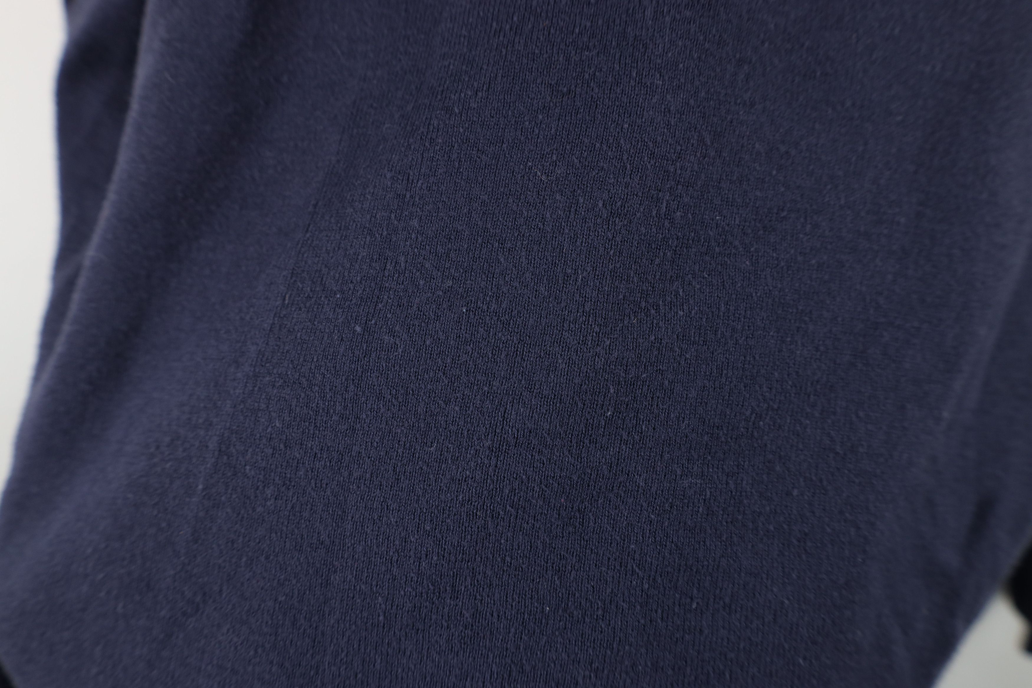 Ralph Lauren Vintage 90s Ralph Lauren Cotton Knit V-Neck Sweater Blue Size US M / EU 48-50 / 2 - 8 Thumbnail