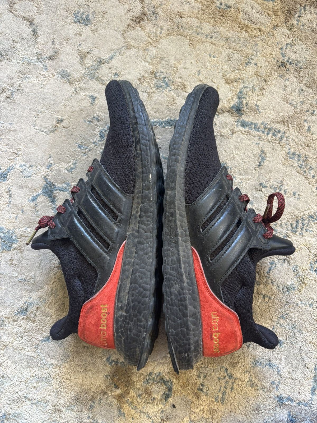 Adidas Men’s 11.5 DNA black red Adidas Ultraboost FW4899 Size US 11.5 / EU 44-45 - 4 Thumbnail