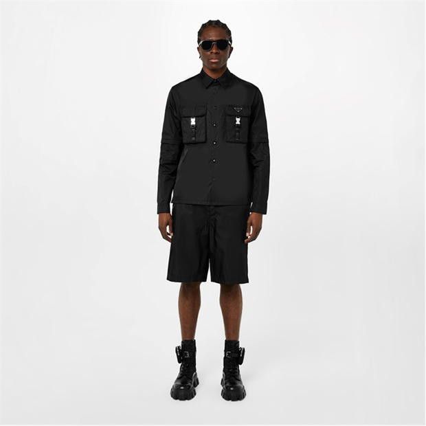 Prada Cargo Long Sleeved Shirt Size US S / EU 44-46 / 1 - 4 Thumbnail