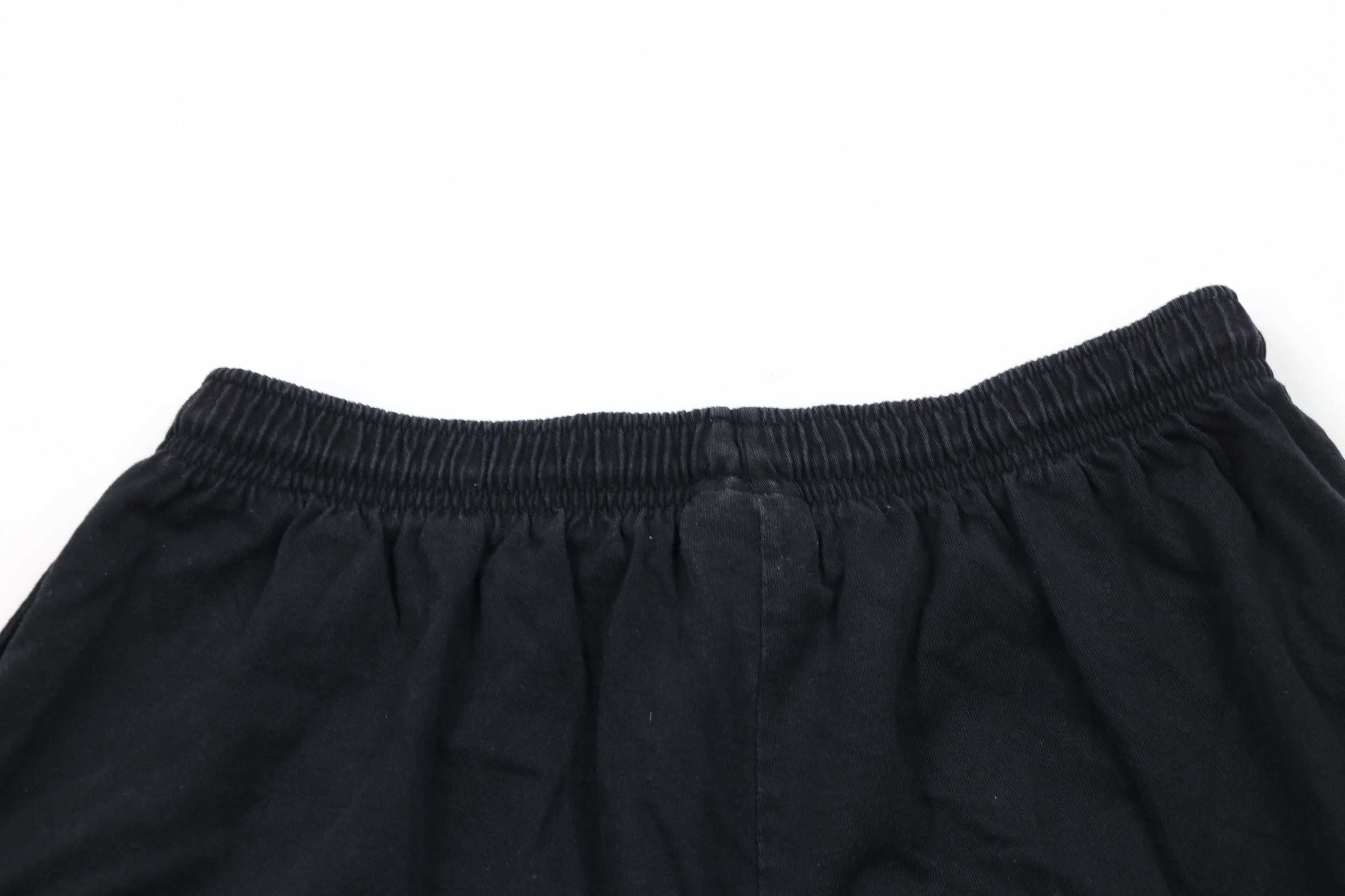 Reebok × Vintage Vintage 90s Reebok Spell Out Above Knee Shorts Black Cotton Size US 36 / EU 52 - 12 Thumbnail