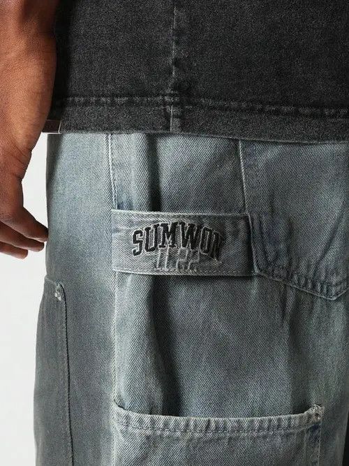 Jean Makihara x aoka Washed Shorts Printed Graphic Size US 32 / EU 48 - 5 Thumbnail
