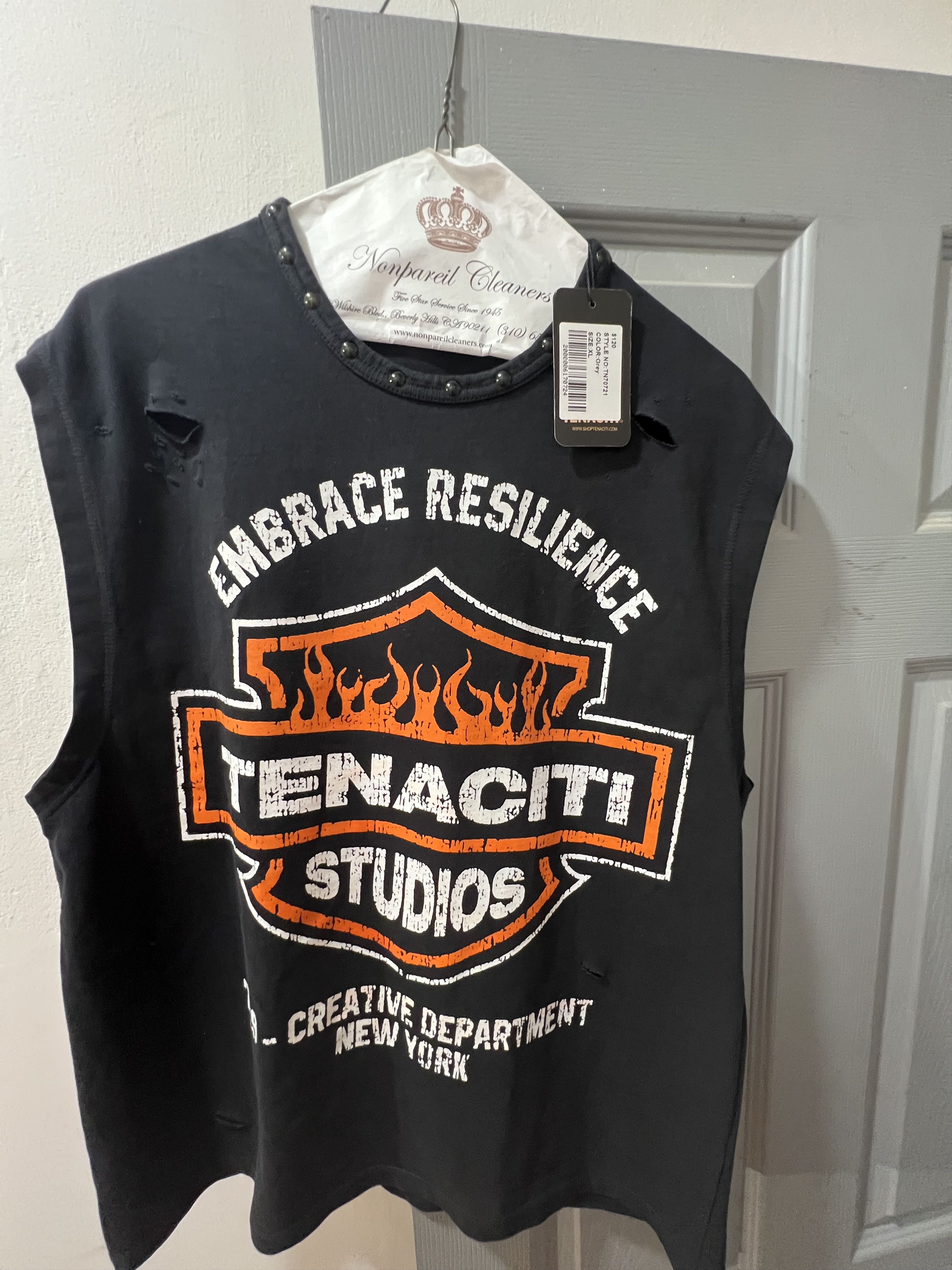 Other Tenaciti x Harley Davidson Cutoff distressed tee Size US XL / EU 56 / 4 - 2 Thumbnail