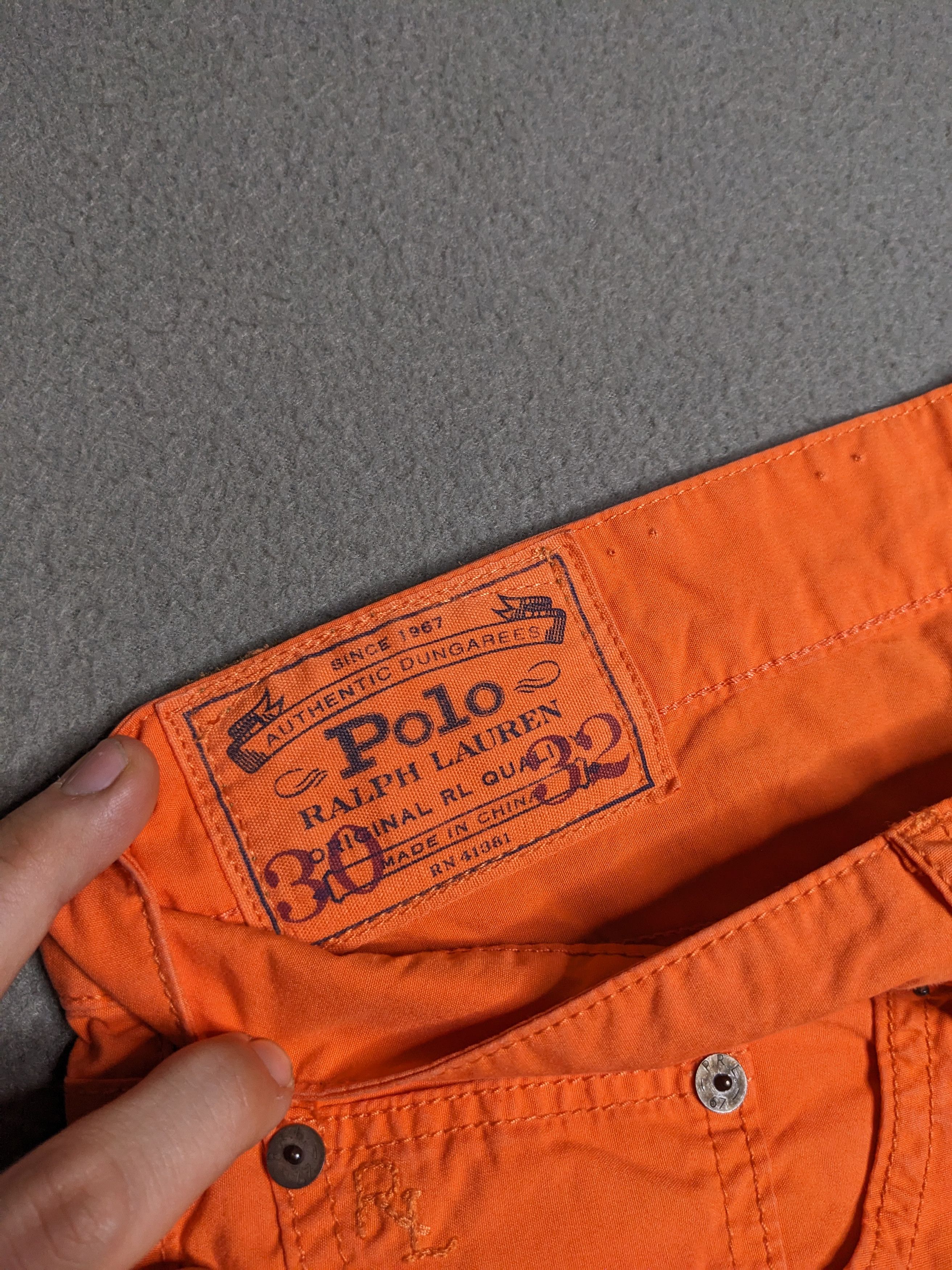 Polo Ralph Lauren Polo Ralph Lauren Pants 32x28 Varick Slim Straight Chino Size US 32 / EU 48 - 9 Thumbnail