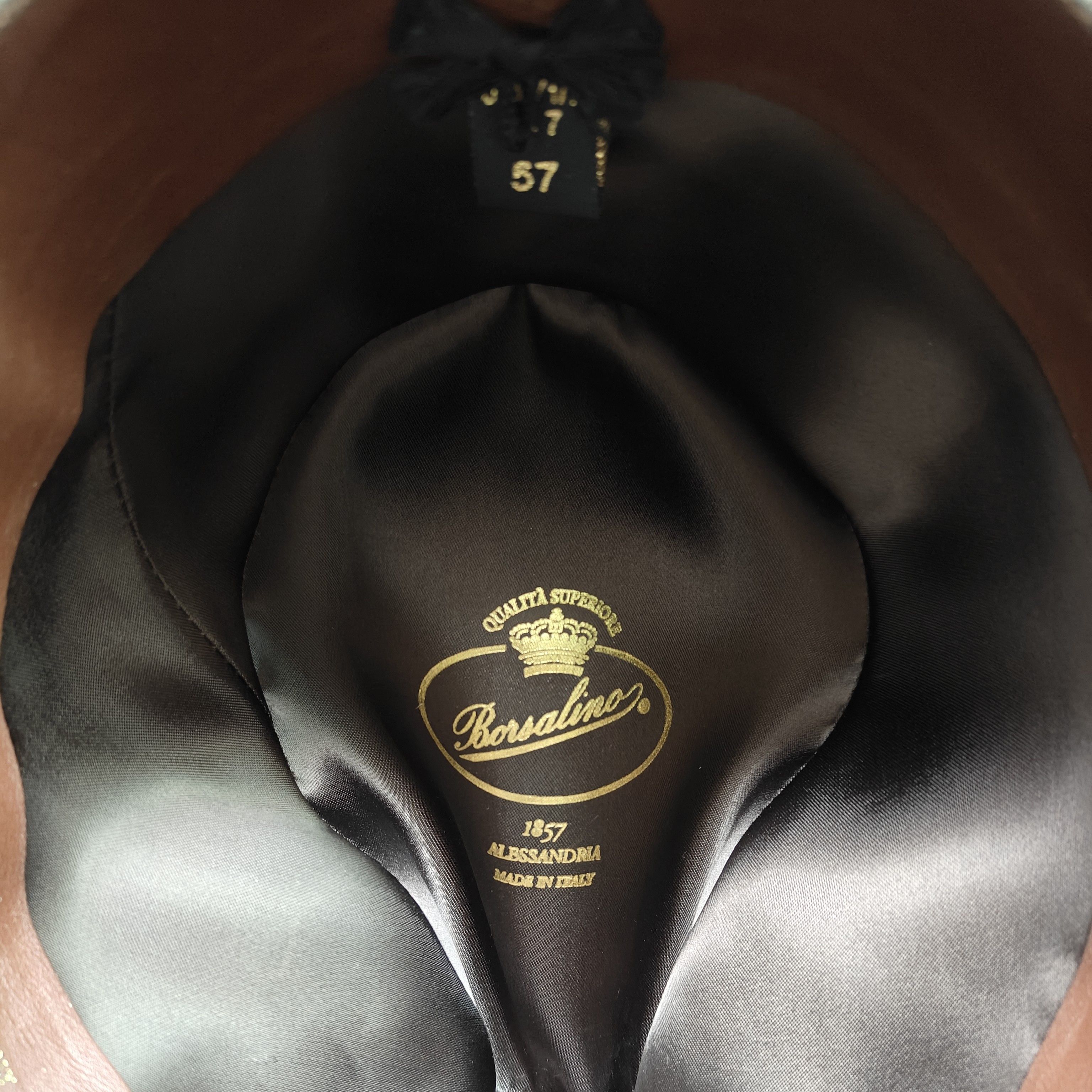 Borsalino Fedora Brushed Felt Size ONE SIZE - 4 Thumbnail