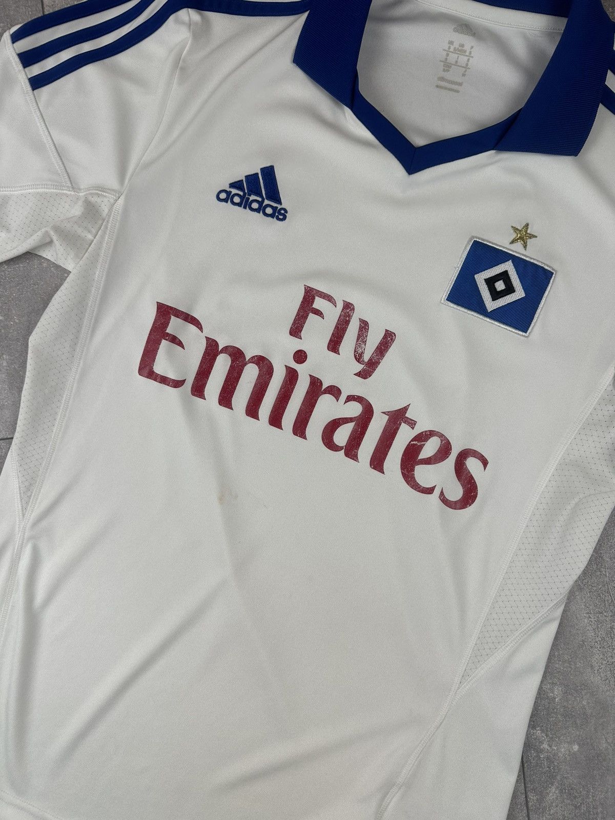 Adidas Adidas Hamburg 2013/14 Home Soccer Football Jersey Size US S / EU 44-46 / 1 - 2 Thumbnail