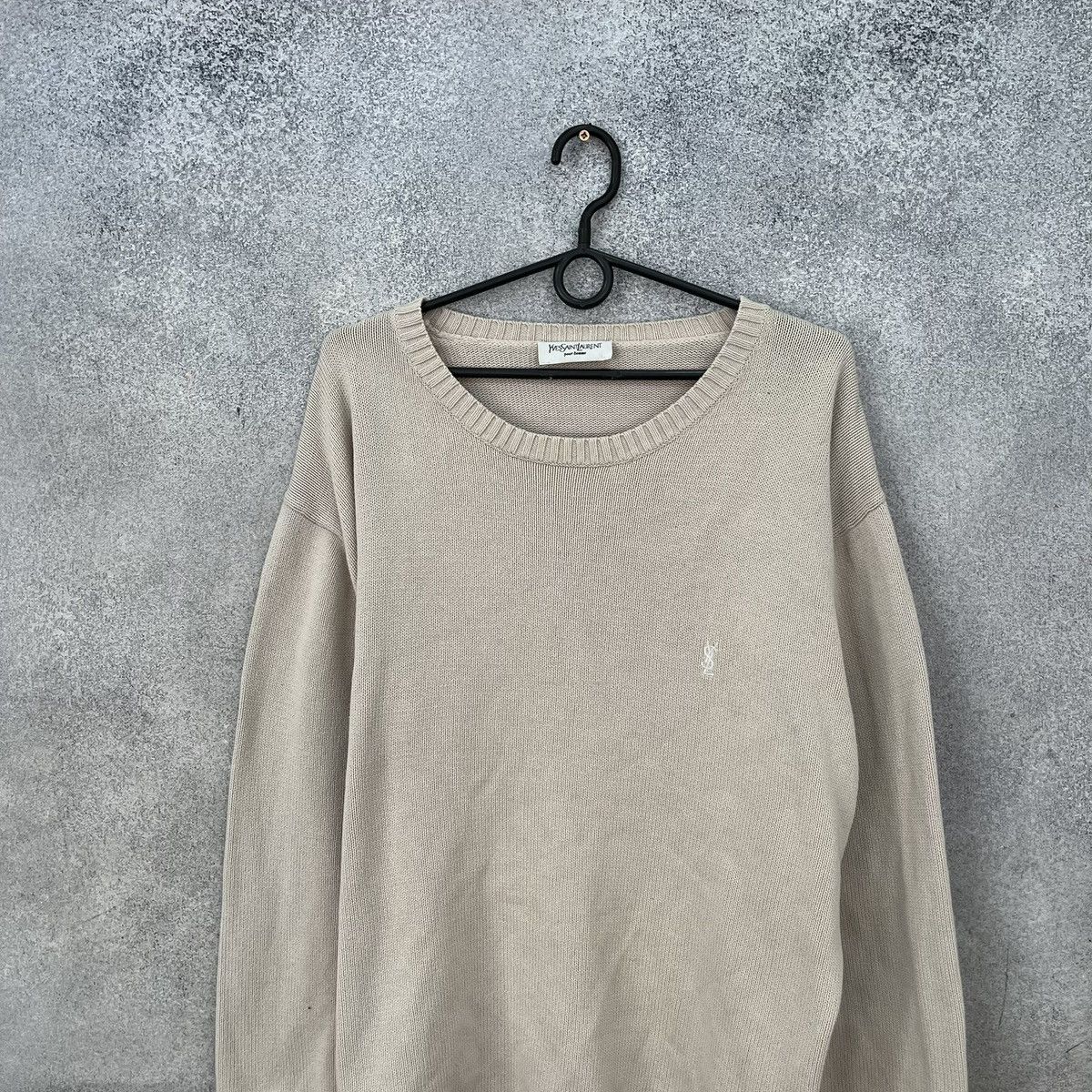 Yves Saint Laurent Vintage Yves Saint Lauren Knit Sweater Size US L / EU 52-54 / 3 - 3 Thumbnail