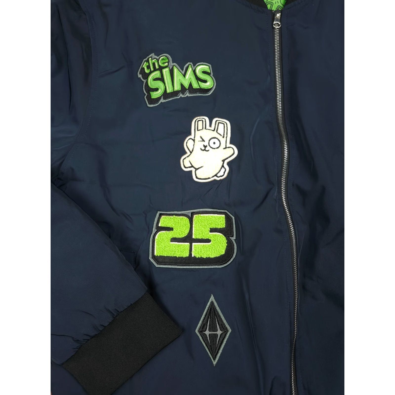 Vintage THE SIMS Jacket Men's 3XL Navy Blue Full Zip Embroidered 25th Anniversary EA Size US XXL / EU 58 / 5 - 5 Thumbnail
