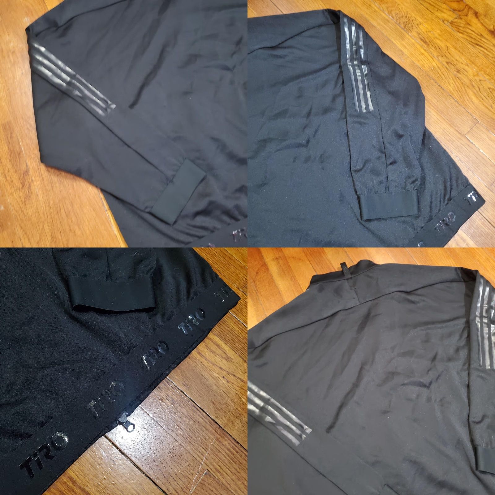 Adidas Adidas Track Jacket Mens XL Black Tiro Full Zip 3-Stripes Soccer HY3785 Size US XL / EU 56 / 4 - 9 Thumbnail
