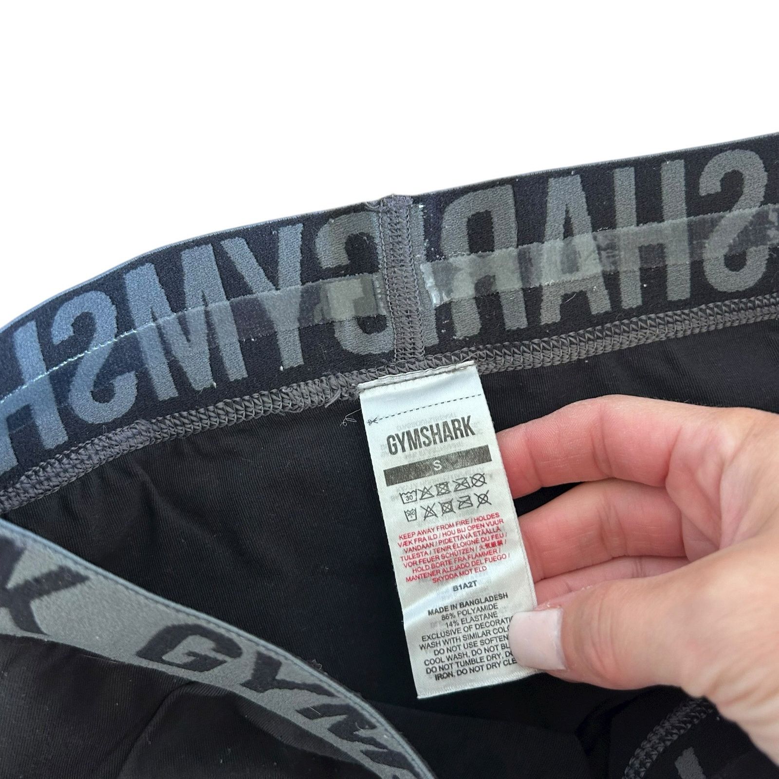 Gymshark Gymshark Black Leggings Sz S Size 27" / US 4 / IT 40 - 2 Thumbnail