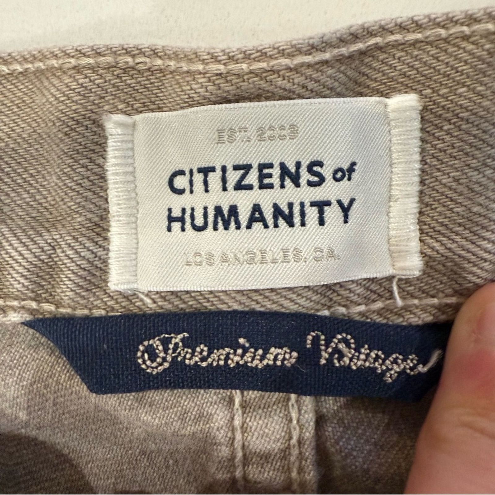 Citizens Of Humanity Citizens Of Humanity Jolene HR Slim Crop Jeans Womens 29 Size 29" - 6 Thumbnail