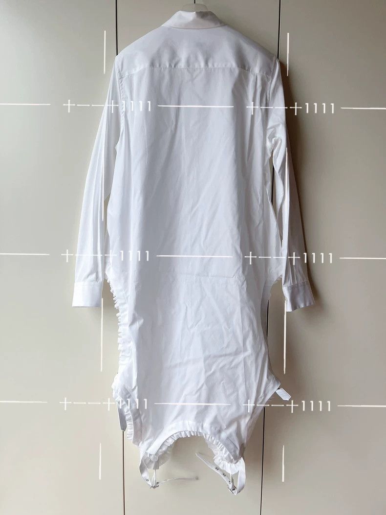 Comme des Garcons Comme Des Garcons Button-Up Strap Long Shaped Shirt Size S / US 4 / IT 40 - 6 Thumbnail