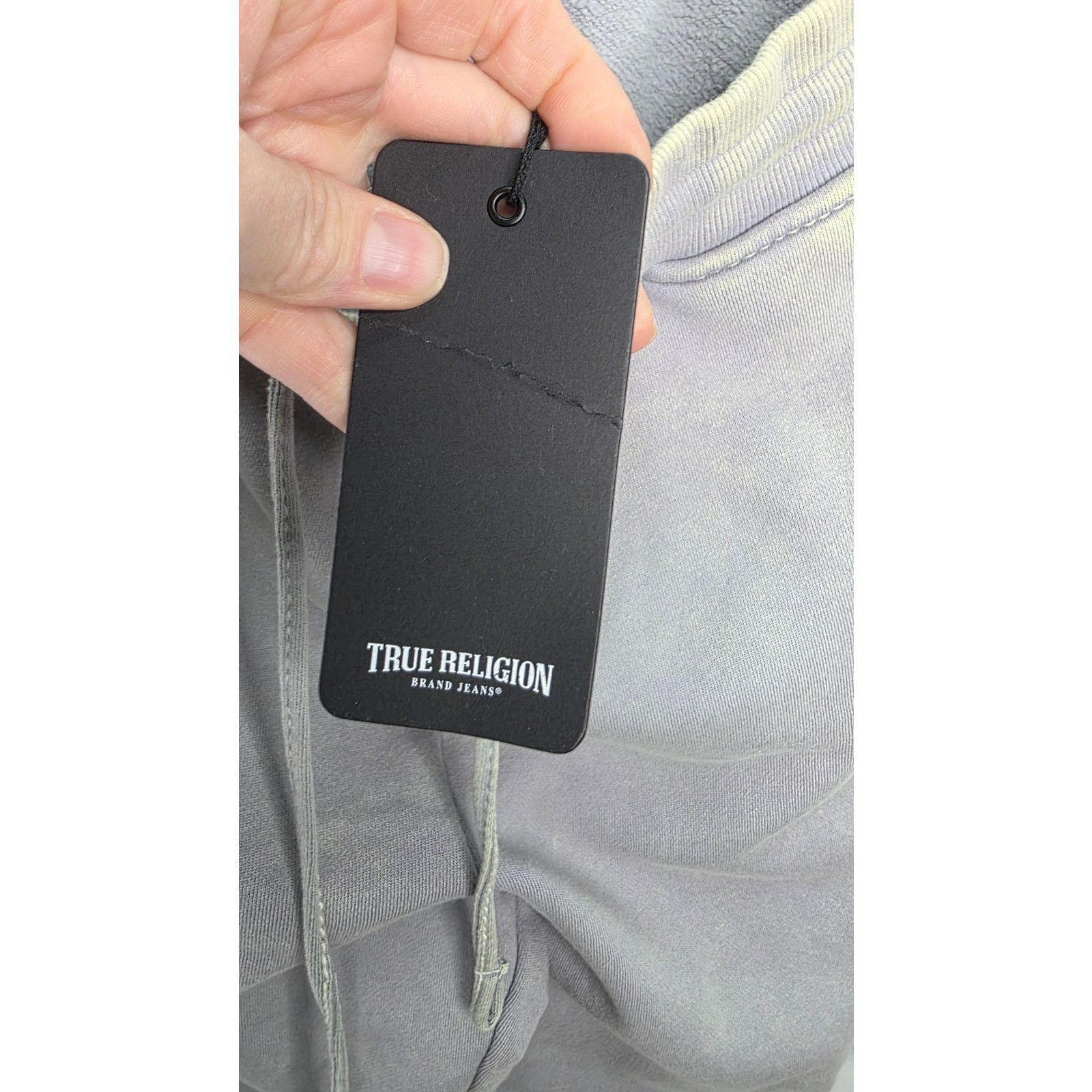 True Religion True Religion Gray Distressed Relaxed Fit Joggers Pants Size 30" / US 8 / IT 44 - 10 Thumbnail