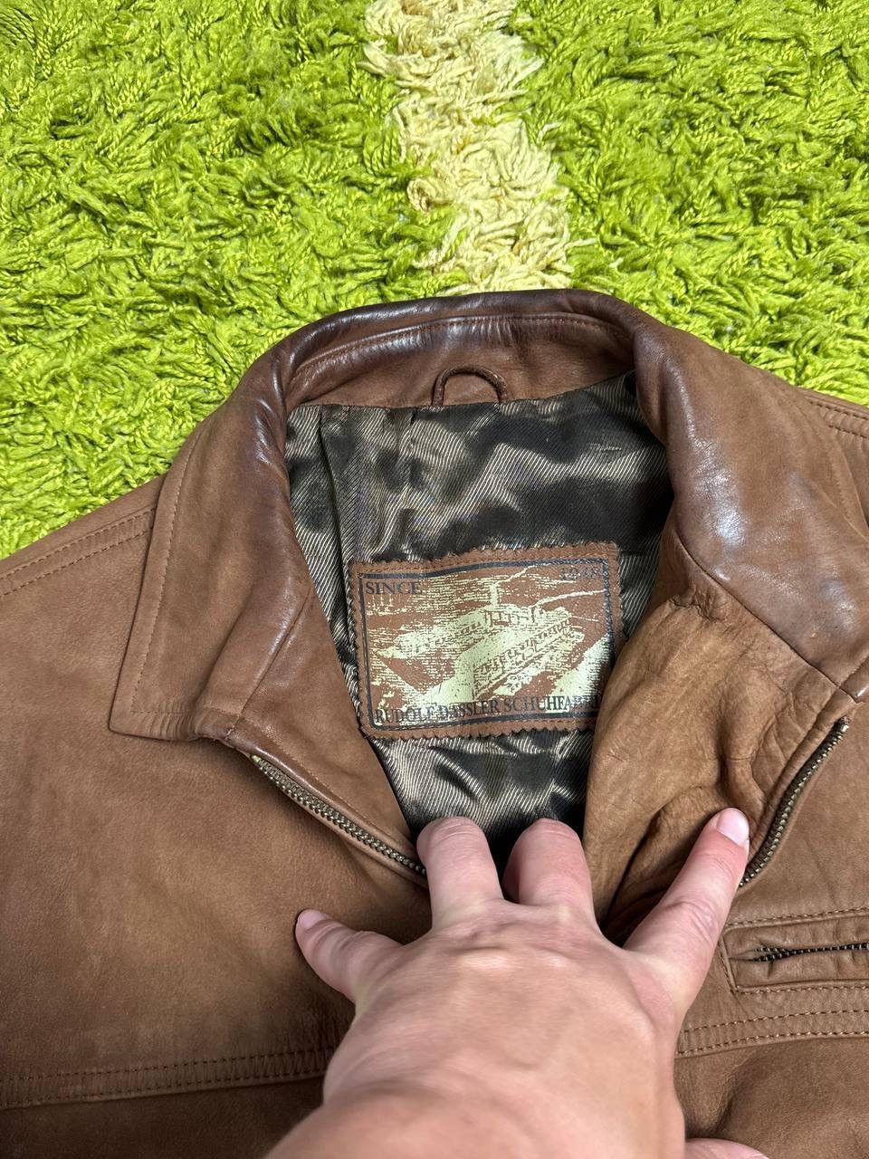 Puma RARE Archival x Puma Brown Leather Jacket Size US M / EU 48-50 / 2 - 12 Thumbnail