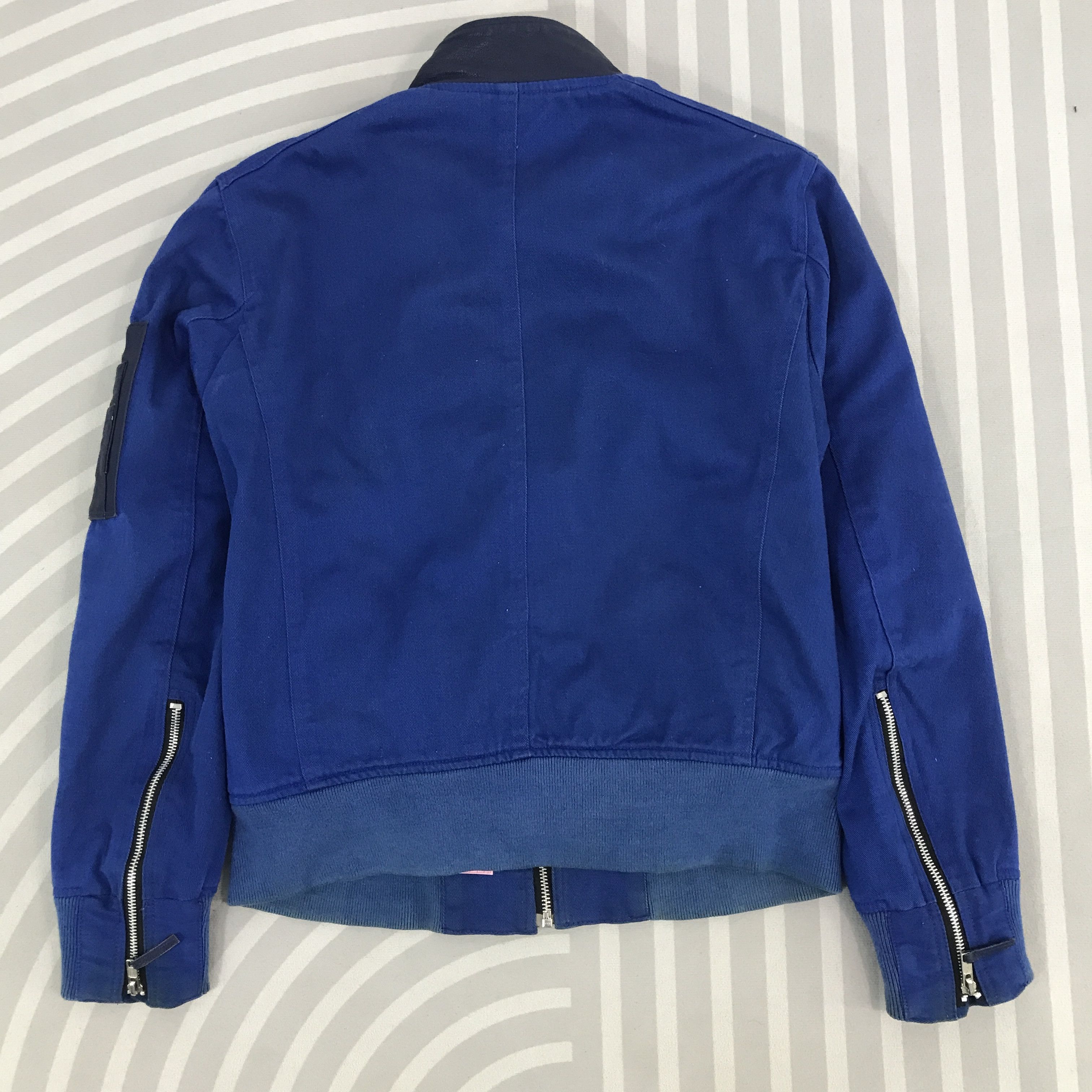Japanese Brand × Vintage Vintage Jimsinn leather collar Jacket Size US XS / EU 42 / 0 - 4 Thumbnail
