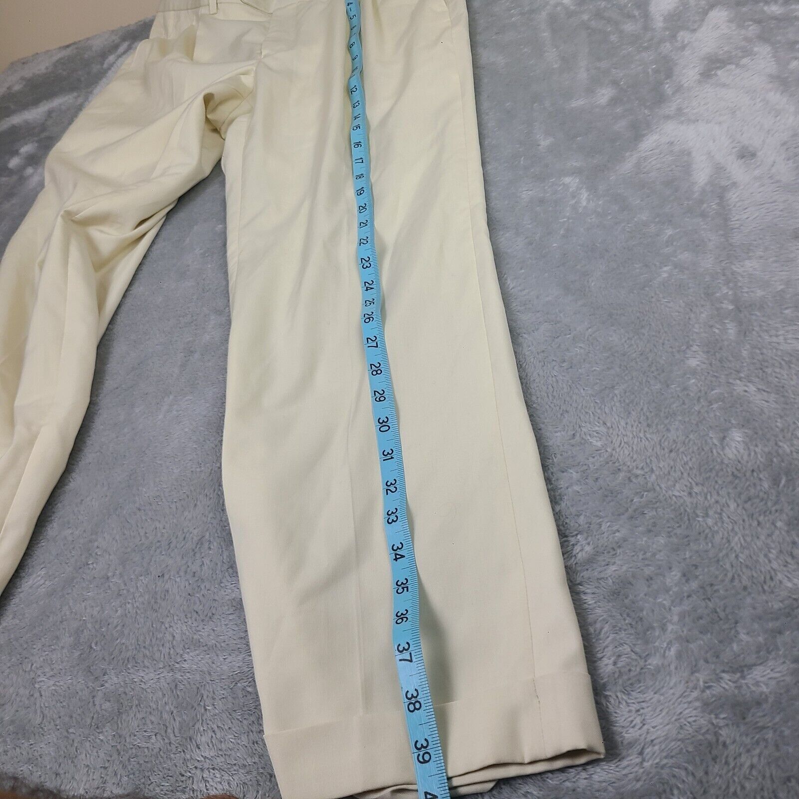 Lauren Ralph Lauren Lauren Ralph Lauren Mens Ivory Polyester Dress Pants 34x30 Size US 34 / EU 50 - 2 Thumbnail